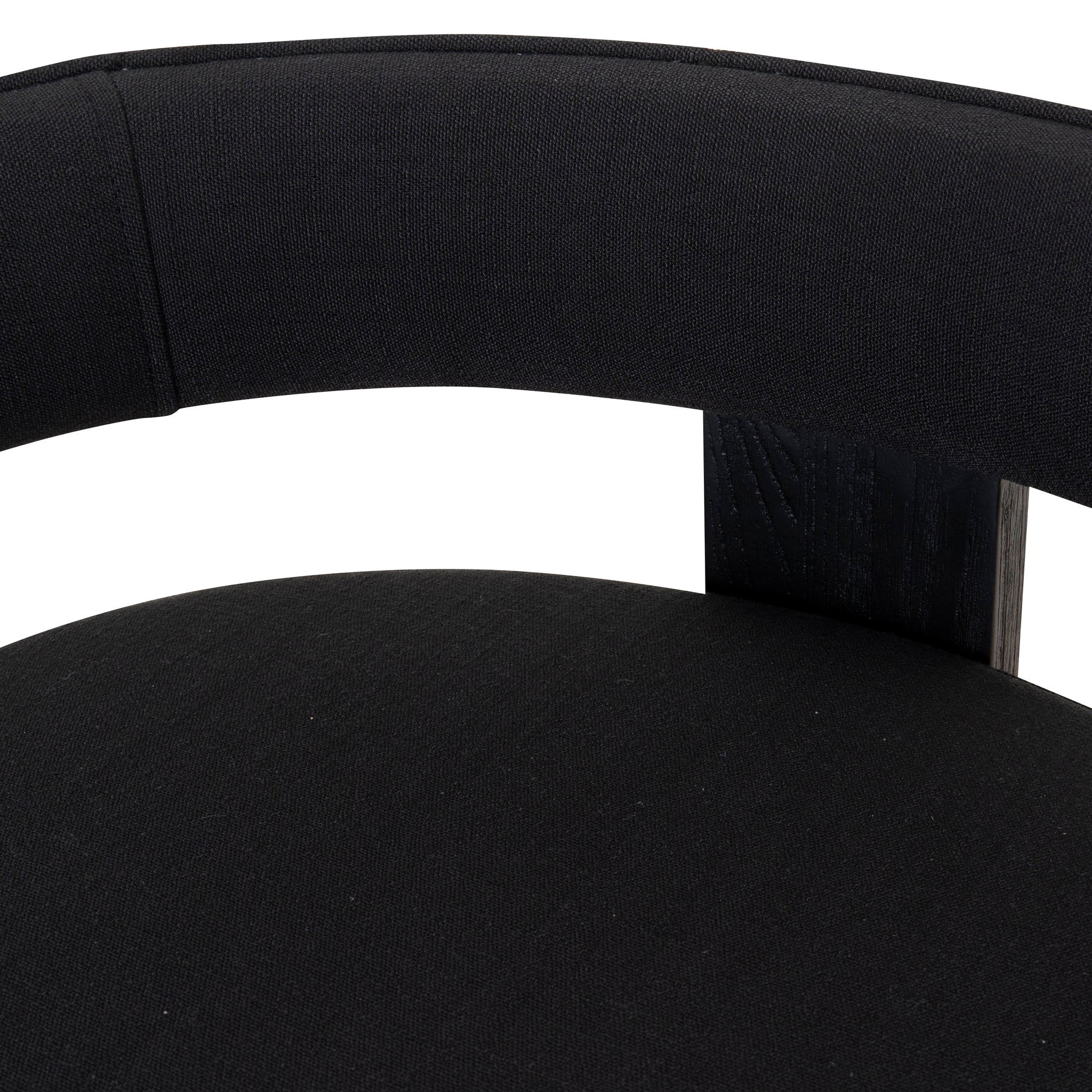 Miles ELM Barstool - Full Black - Image 11