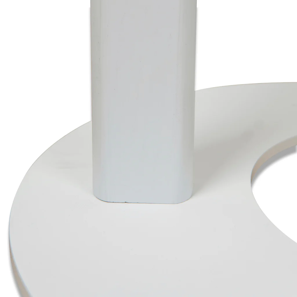 Nielsen 50cm Wooden Side Table - Full White - Image 6