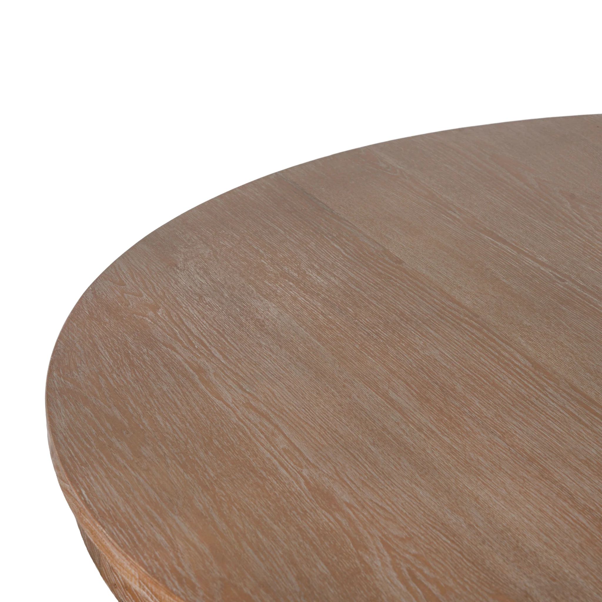Ex Display - Orlun 1.2m Round Elm Dining Table - Natural - Image 10