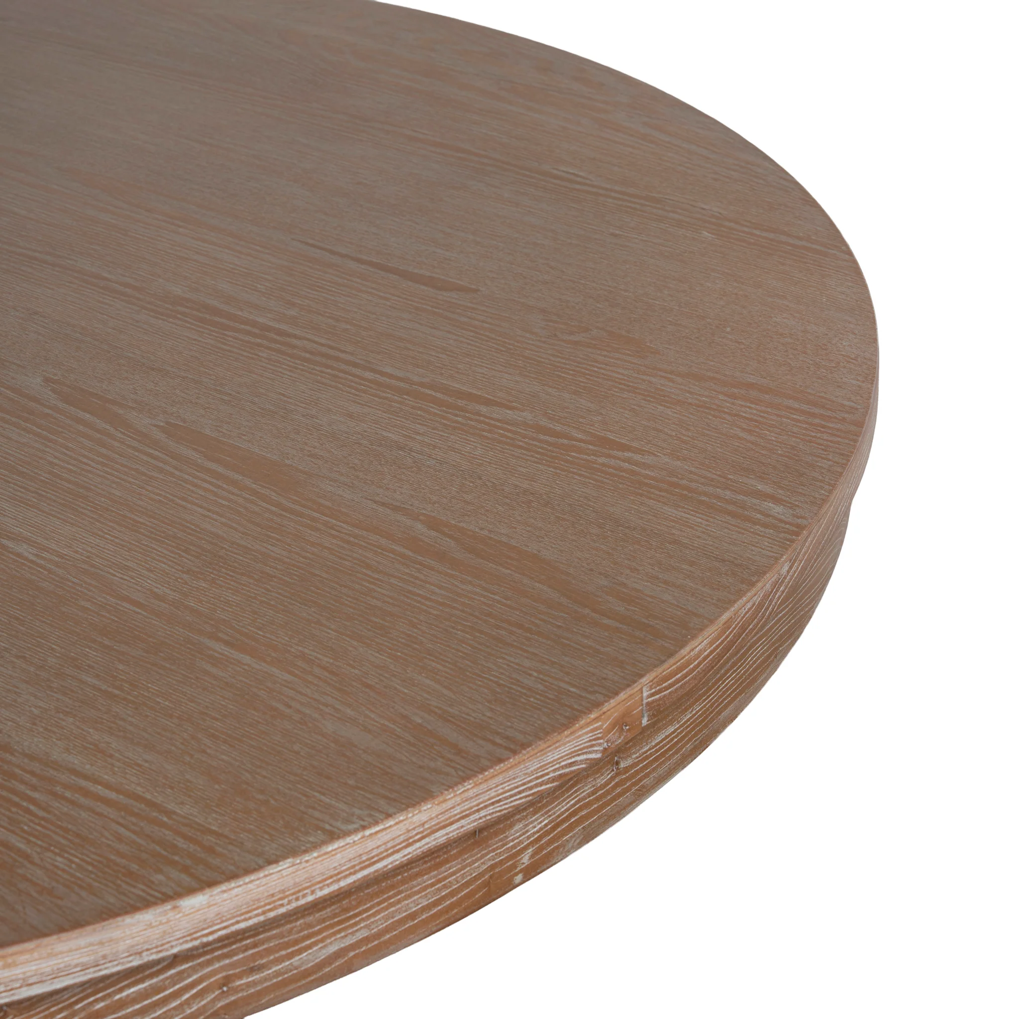 Ex Display - Orlun 1.2m Round Elm Dining Table - Natural - Image 11