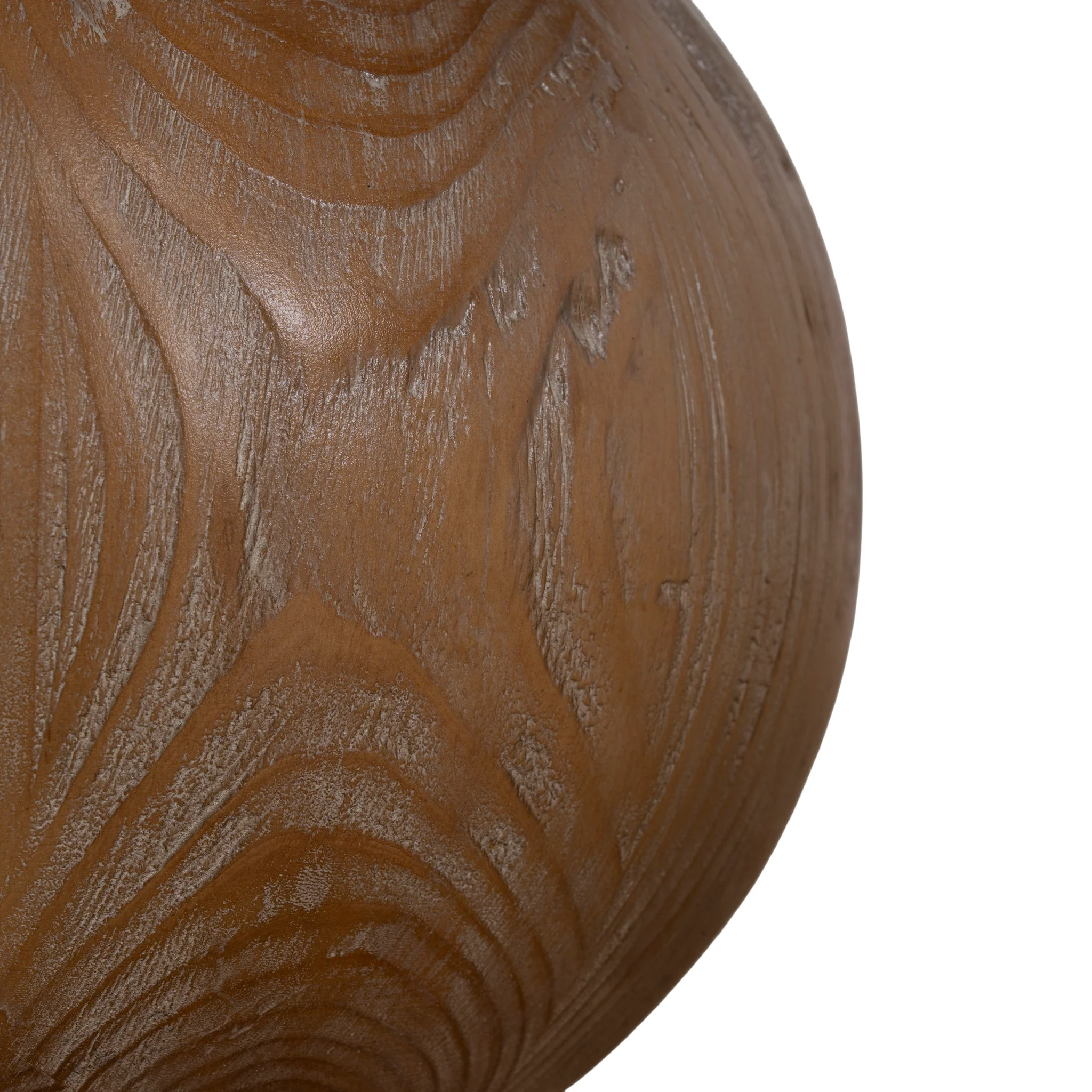 Ex Display - Orlun 1.2m Round Elm Dining Table - Natural - Image 9