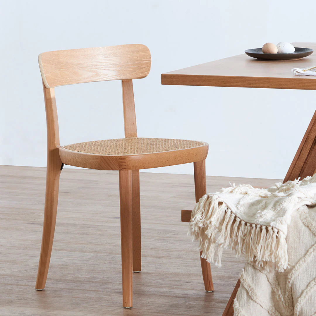 Ex Display - Orval Rattan Dining Chair - Natural - Image 2