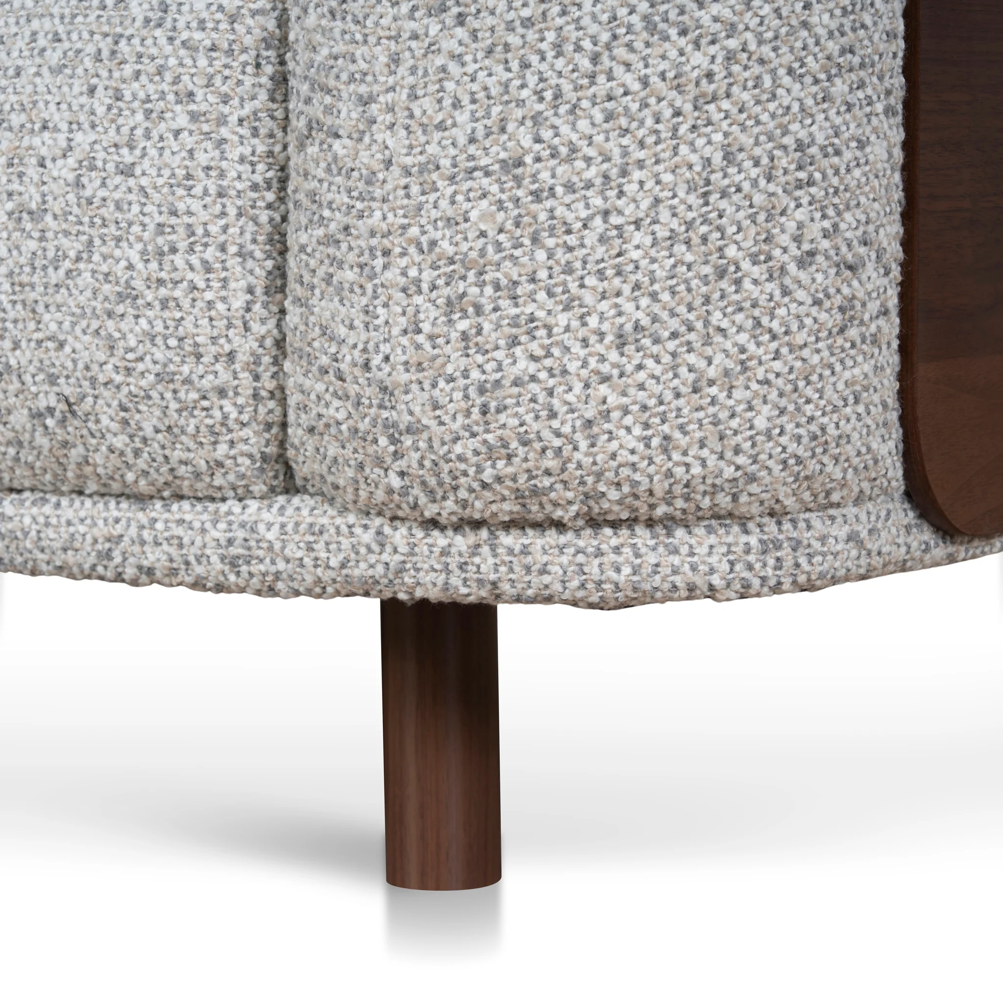 Prisha 3 Seater Sofa - Noah Silver Lining - Image 14