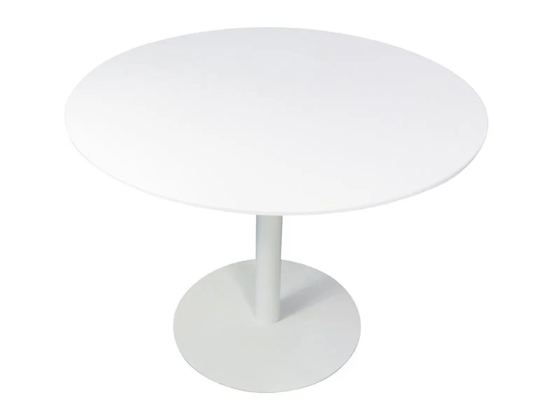 Ex Display - Scope Round Office Meeting Table - White - Image 11
