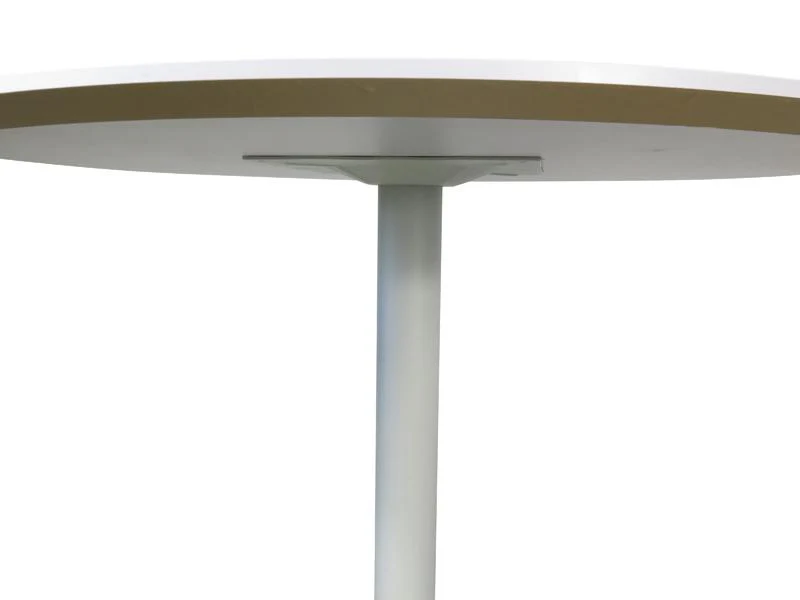 Ex Display - Scope Round Office Meeting Table - White - Image 7