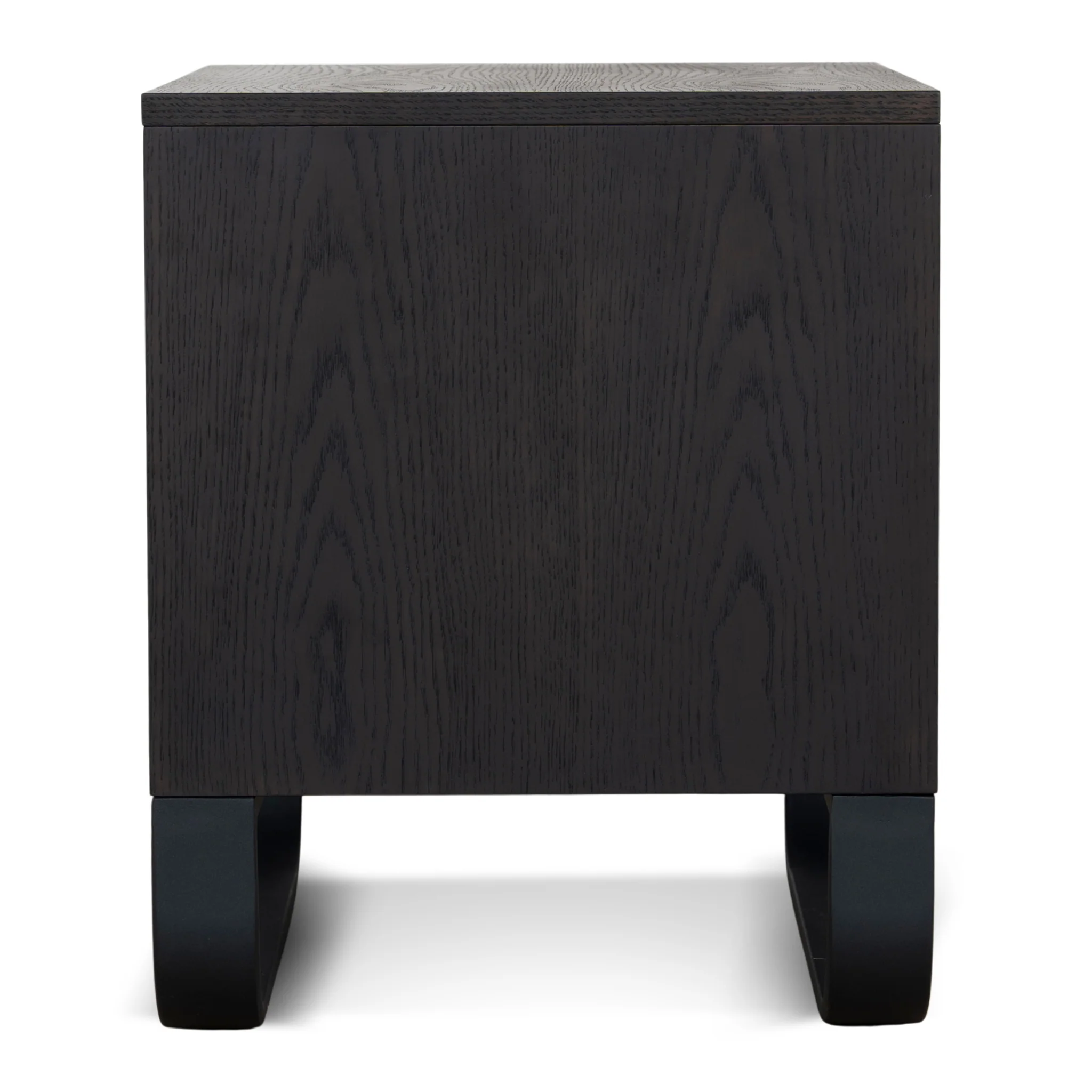 Strado 55cm Bedside Table - Dark Walnut - Image 4