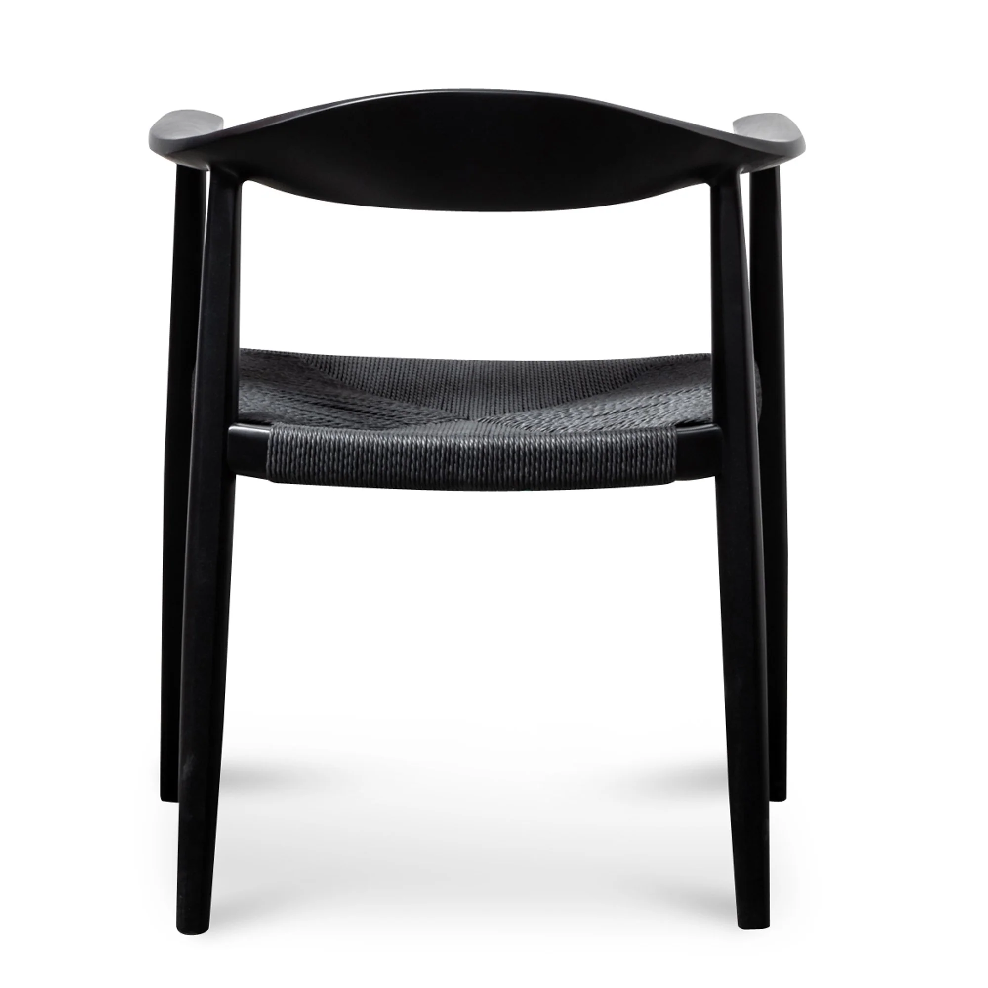 Ex Display - Sunday Round Dining Armchair - Full Black - Image 5