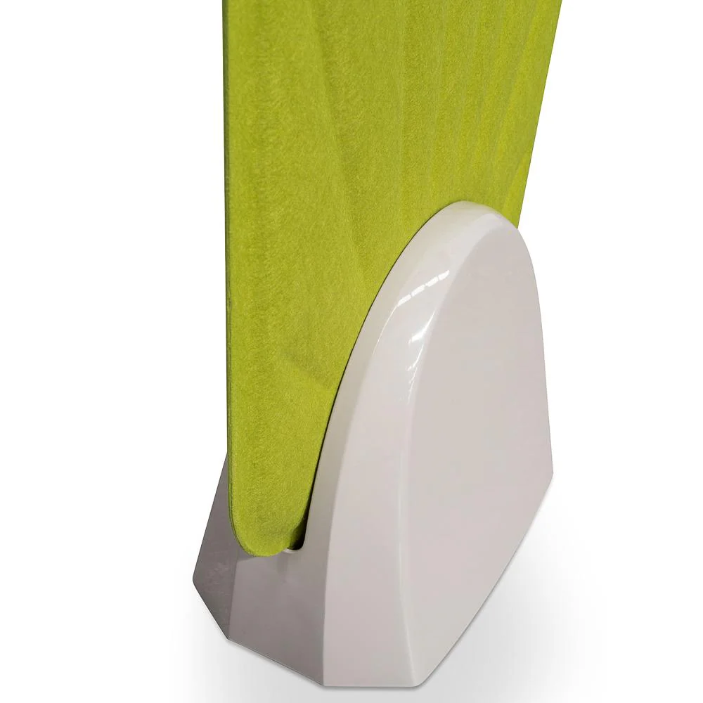 Ex Display - Elvira Fabric Floor Screen - Light Green - 140cm (H) - Image 5