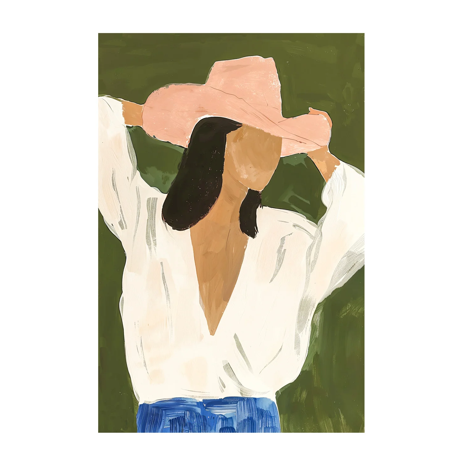 Faceless Cowgirl, By Lady Hana