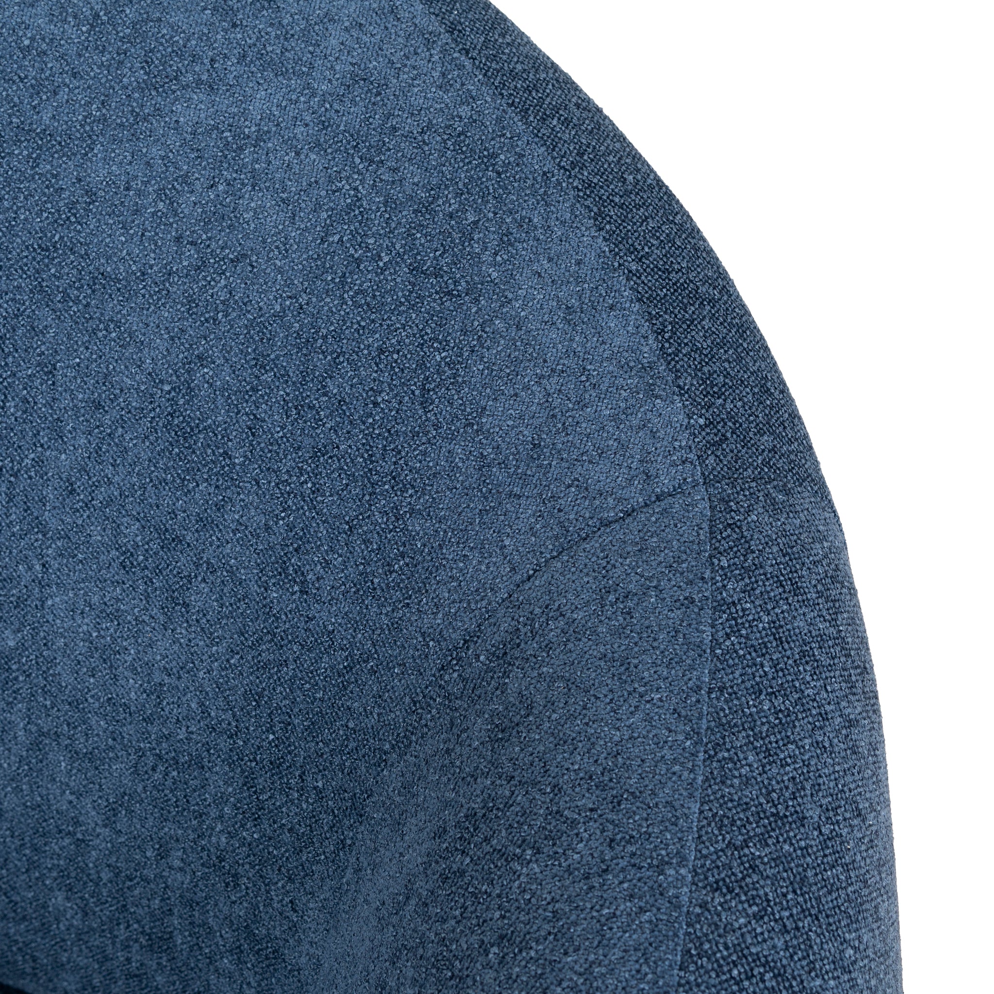 Farina Fabric Armchair - Navy Blue - Image 11