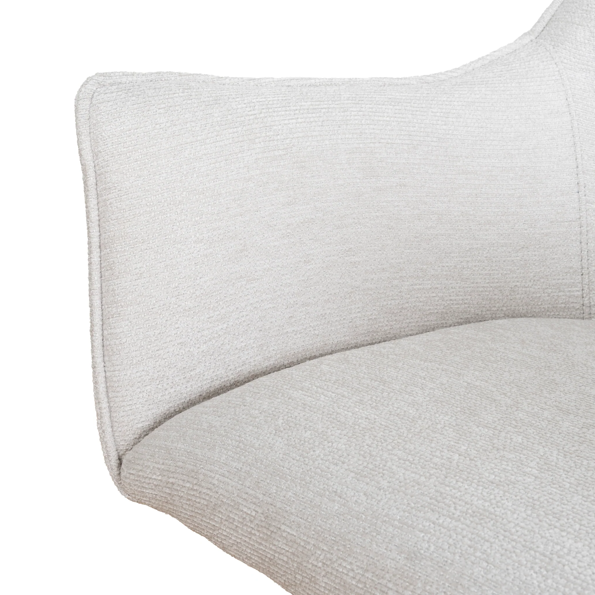 Felisha Leisure Office Chair - Bright Grey - Image 8