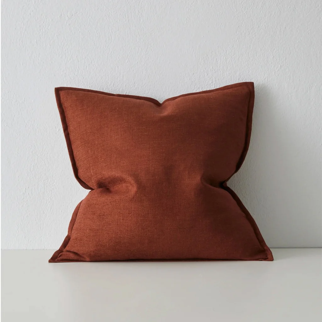 Fiore Linen Blend Chenille Cushion - Image 36