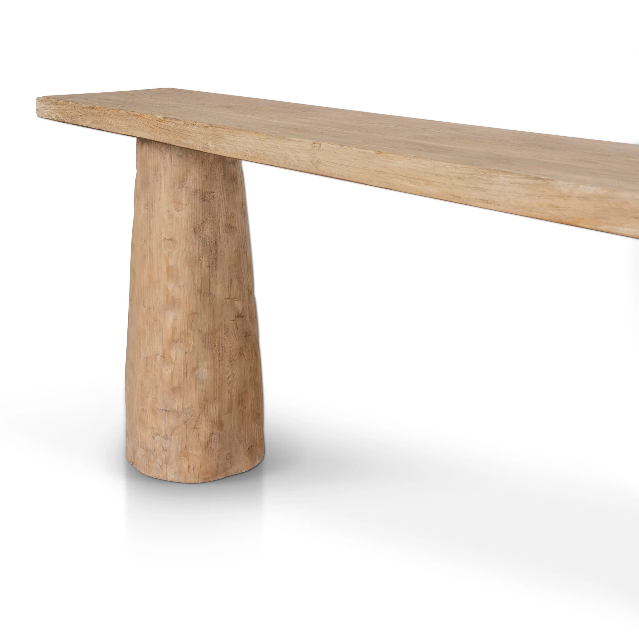 Floros 1.83m Elm Console Table - Natural - Image 11