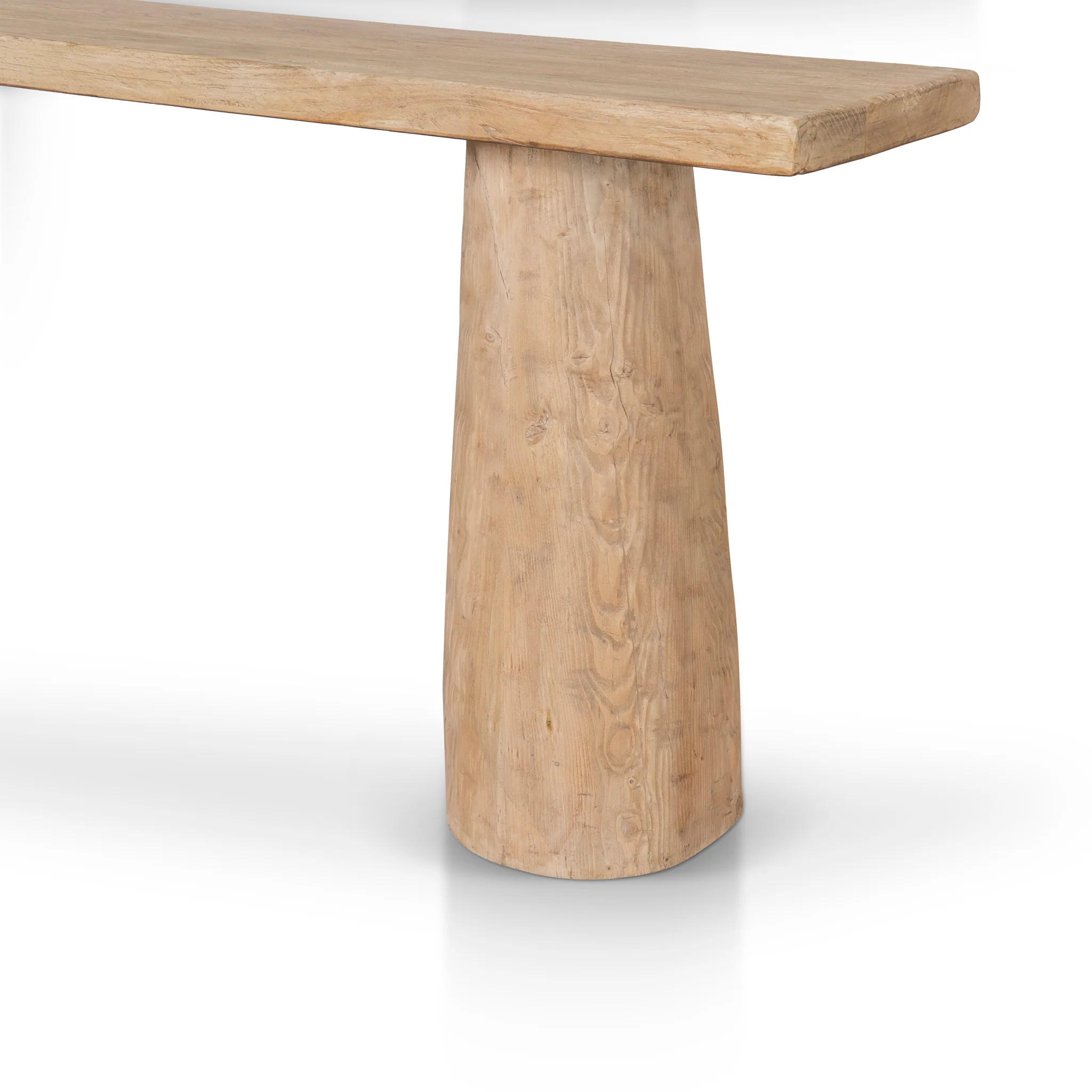 Floros 1.83m Elm Console Table - Natural - Image 12