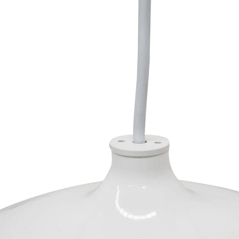 Clearance - Fontain Wide Pendant Lamp - Rose Gold - White - Image 3