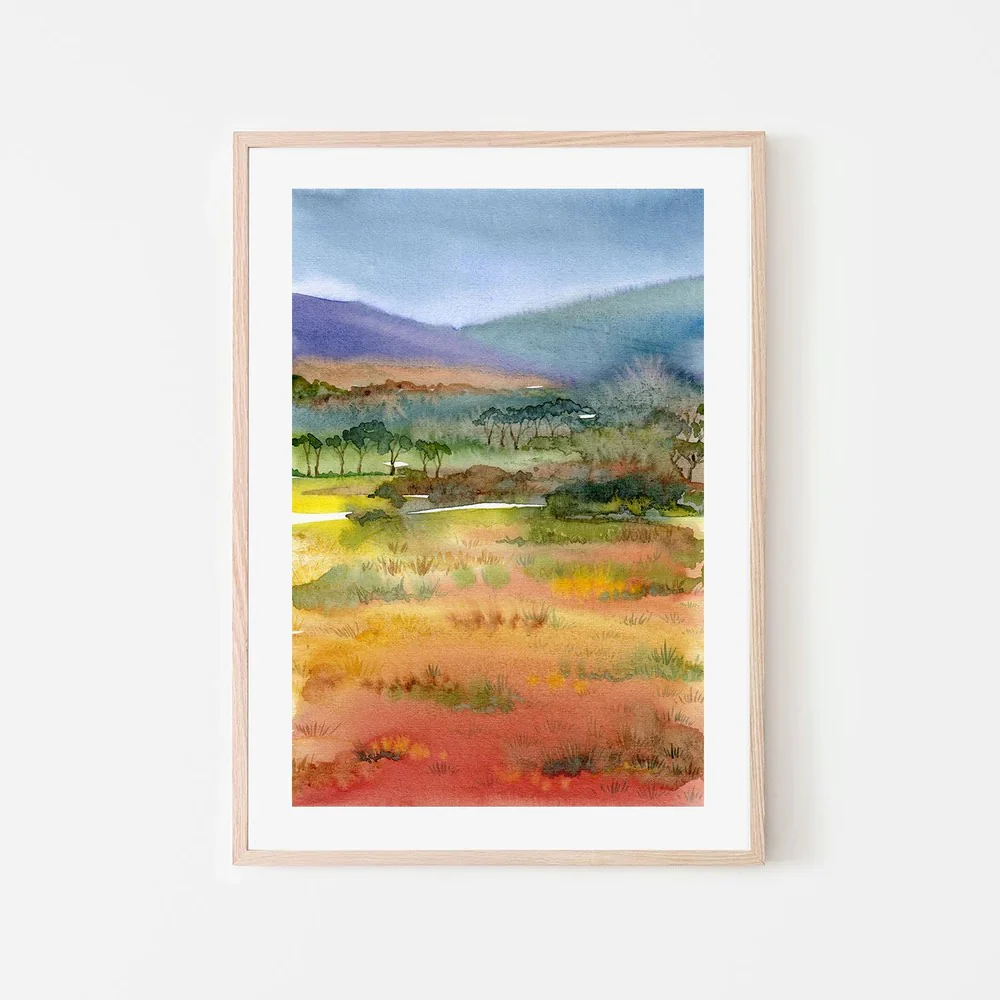 Australian Landscape, By Jessie Mitchelson - Image 6