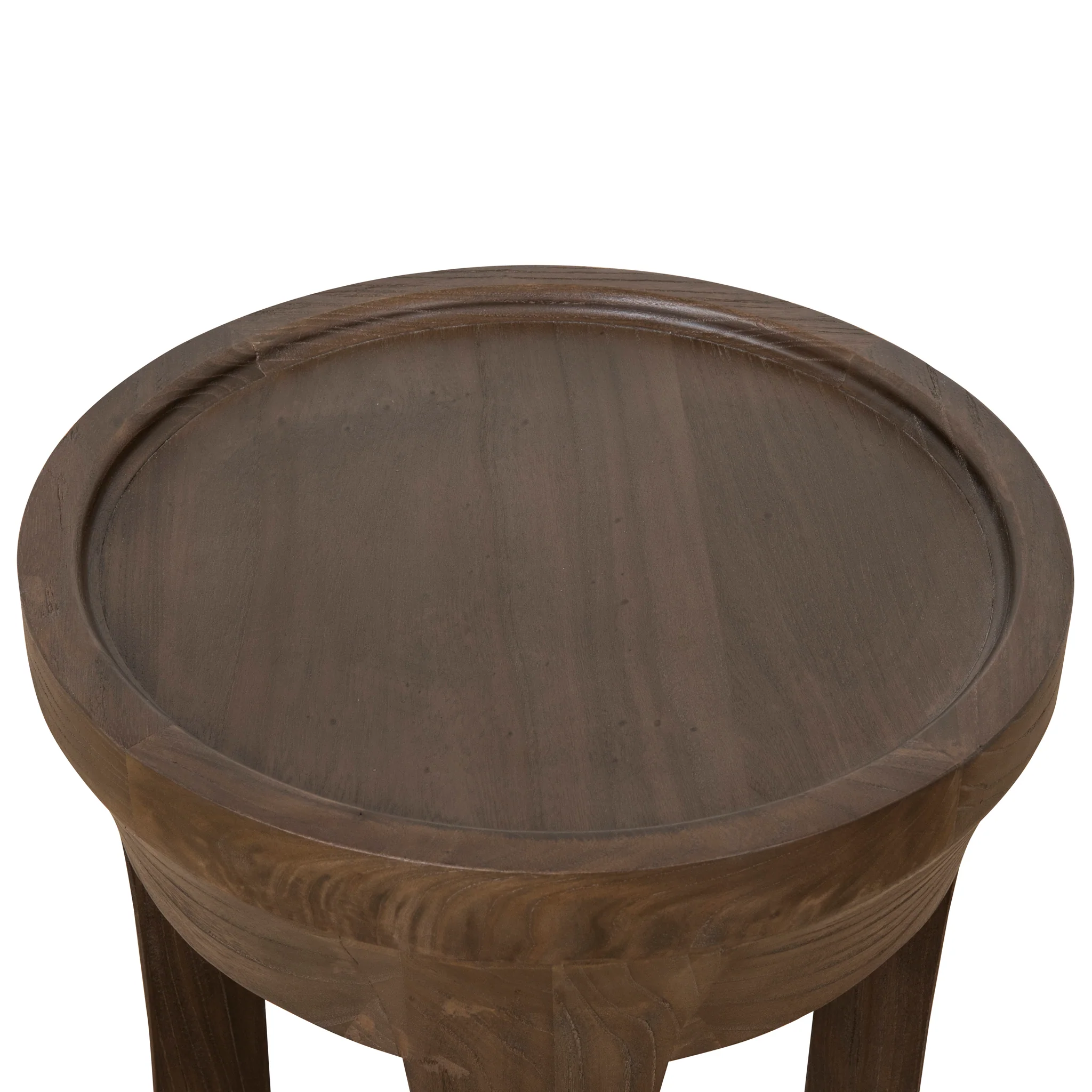 Frodo 34.5cm Round Side Table - Walnut - Image 4