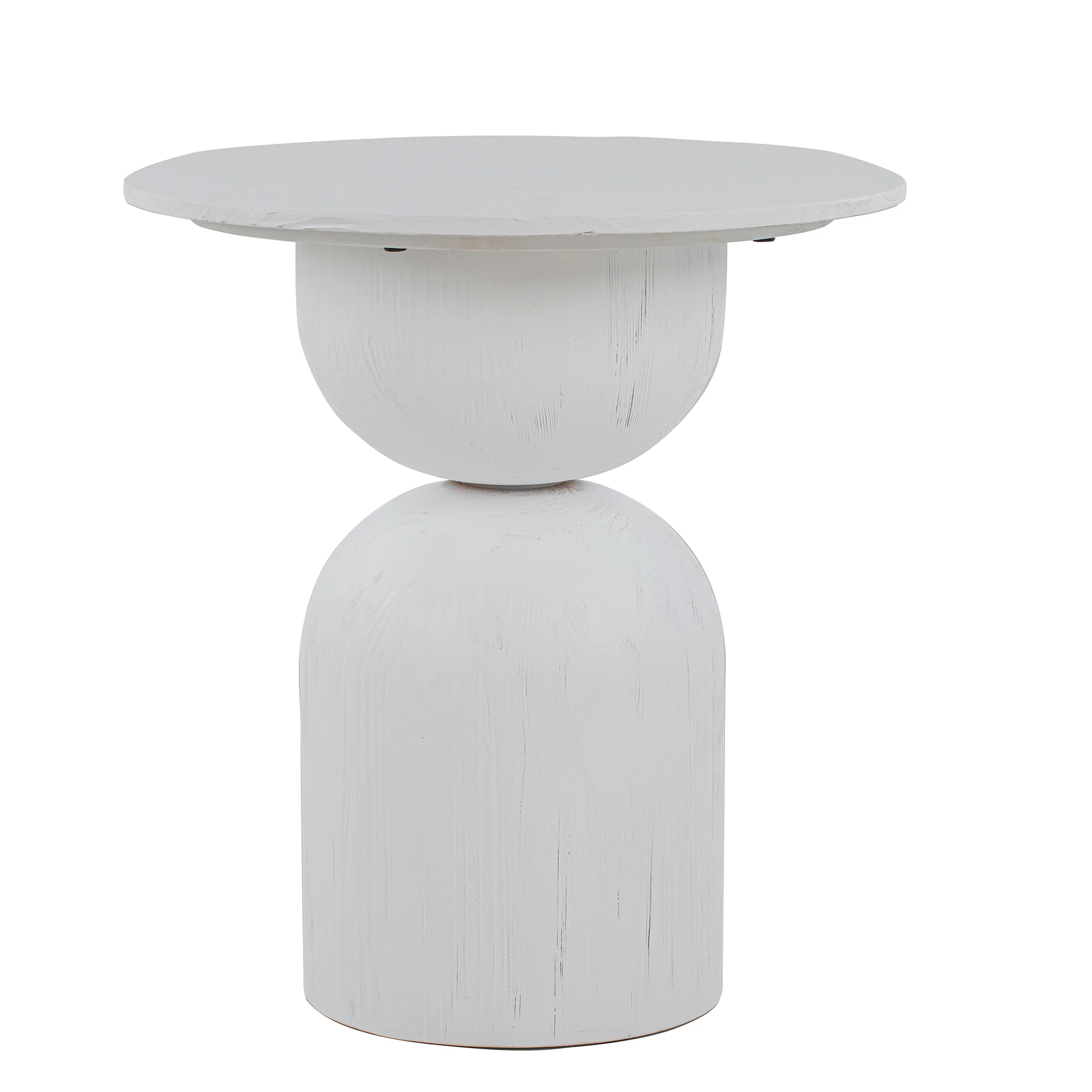 Gabriel Round Side Table - Full White - Image 12