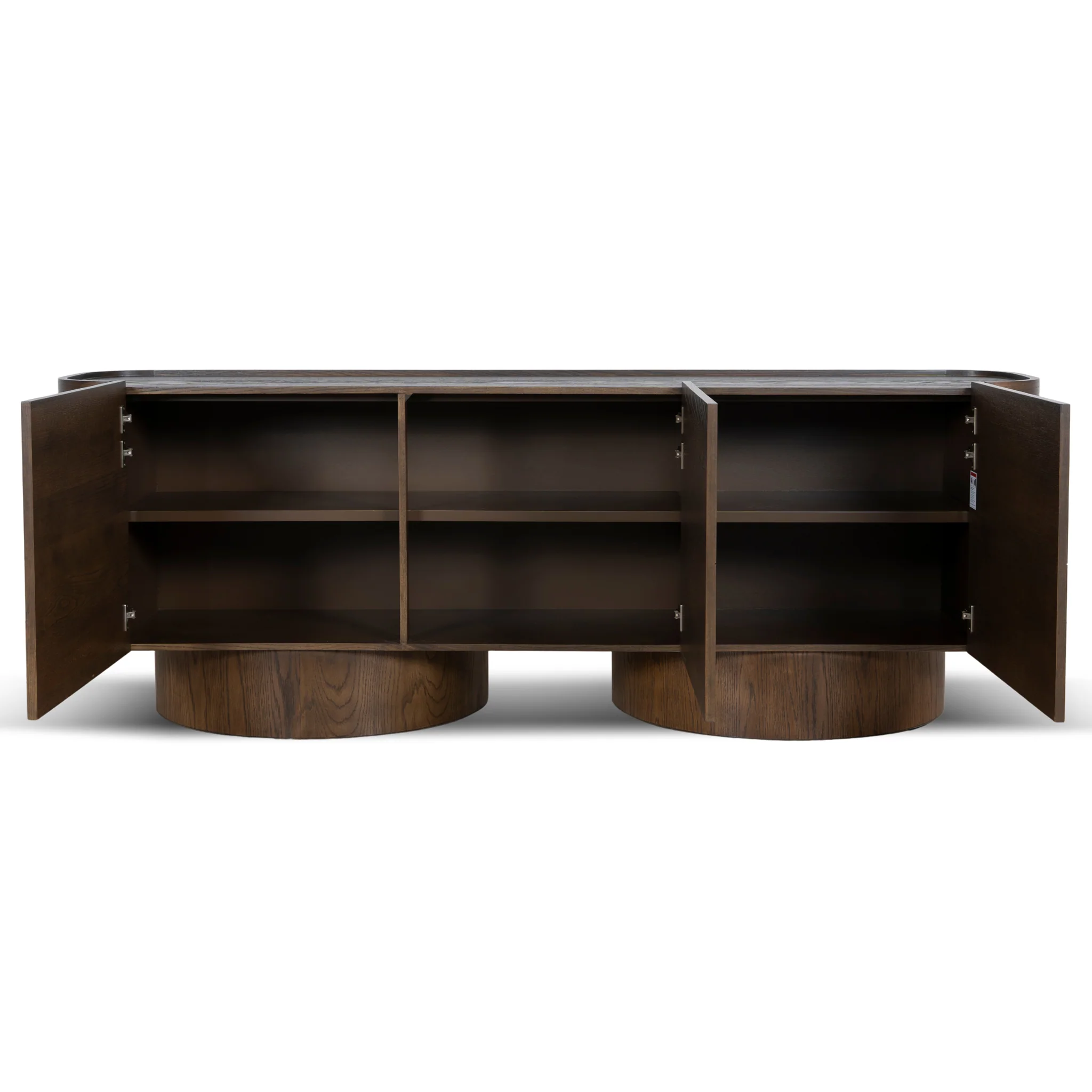 Gidon 2.2m Buffet Unit - Caramel Oak - Image 5