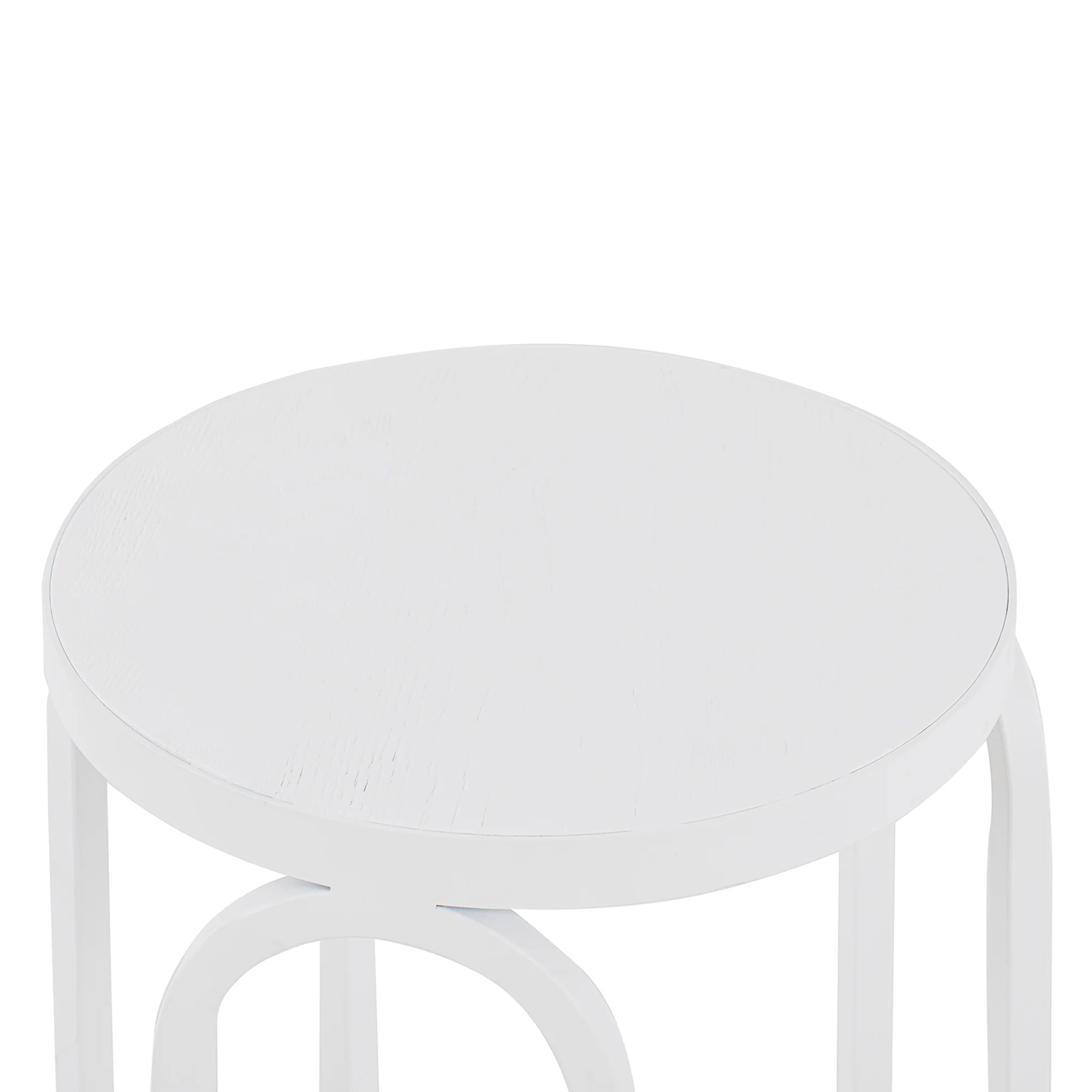 Hardin Oak Side Table - Full White - Image 12