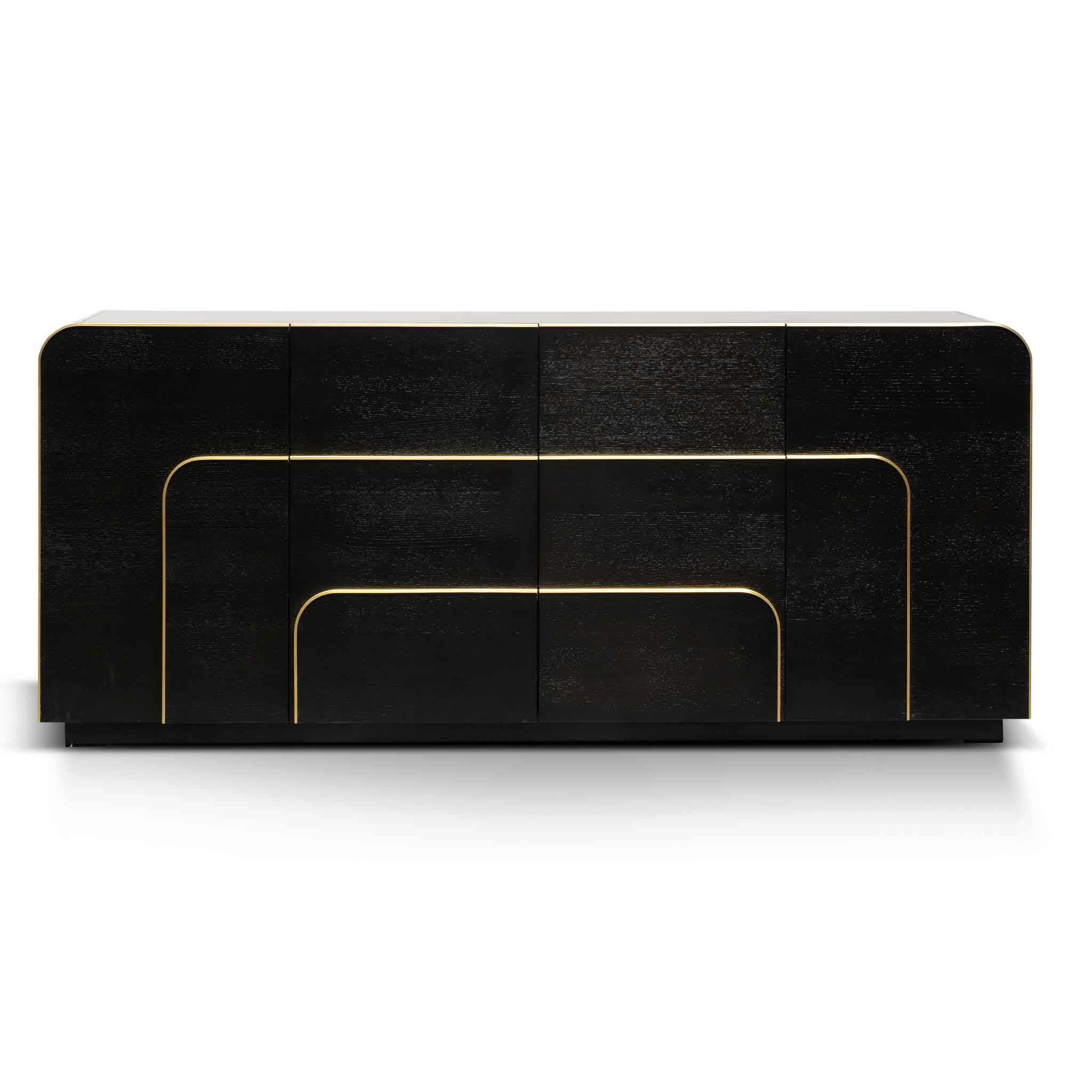 Harley 2m Buffet Unit - Textured Espresso Black - Image 2