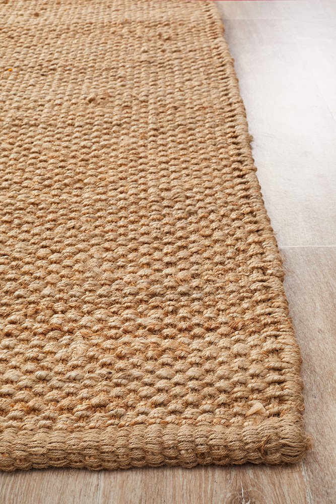 Heritage 220 x 150cm Handwoven Rug - Natural - Image 3