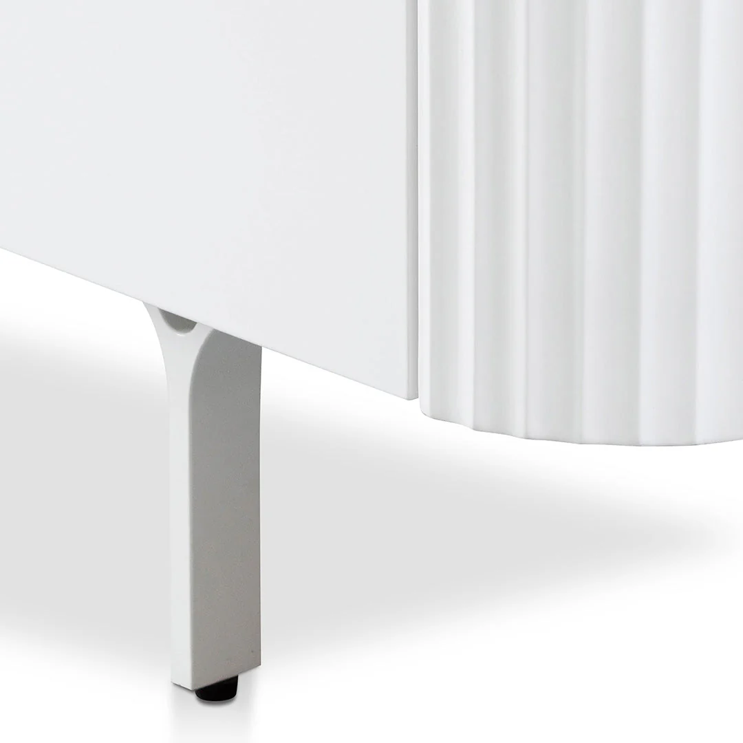 Higgins 1.8m TV Entertainment Unit - White - Image 11