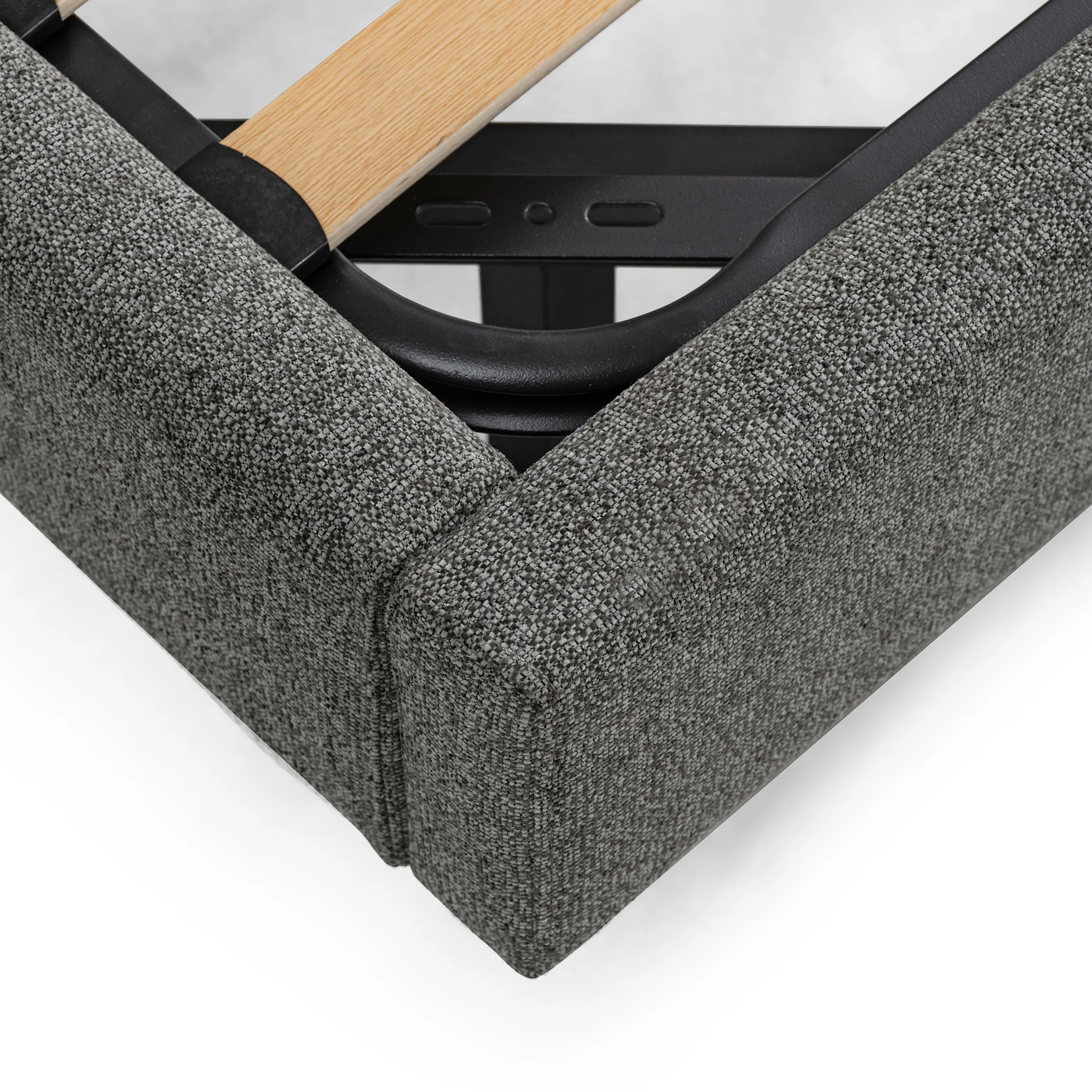 Hillsdale King Bed Frame - Spec Charcoal - Image 9