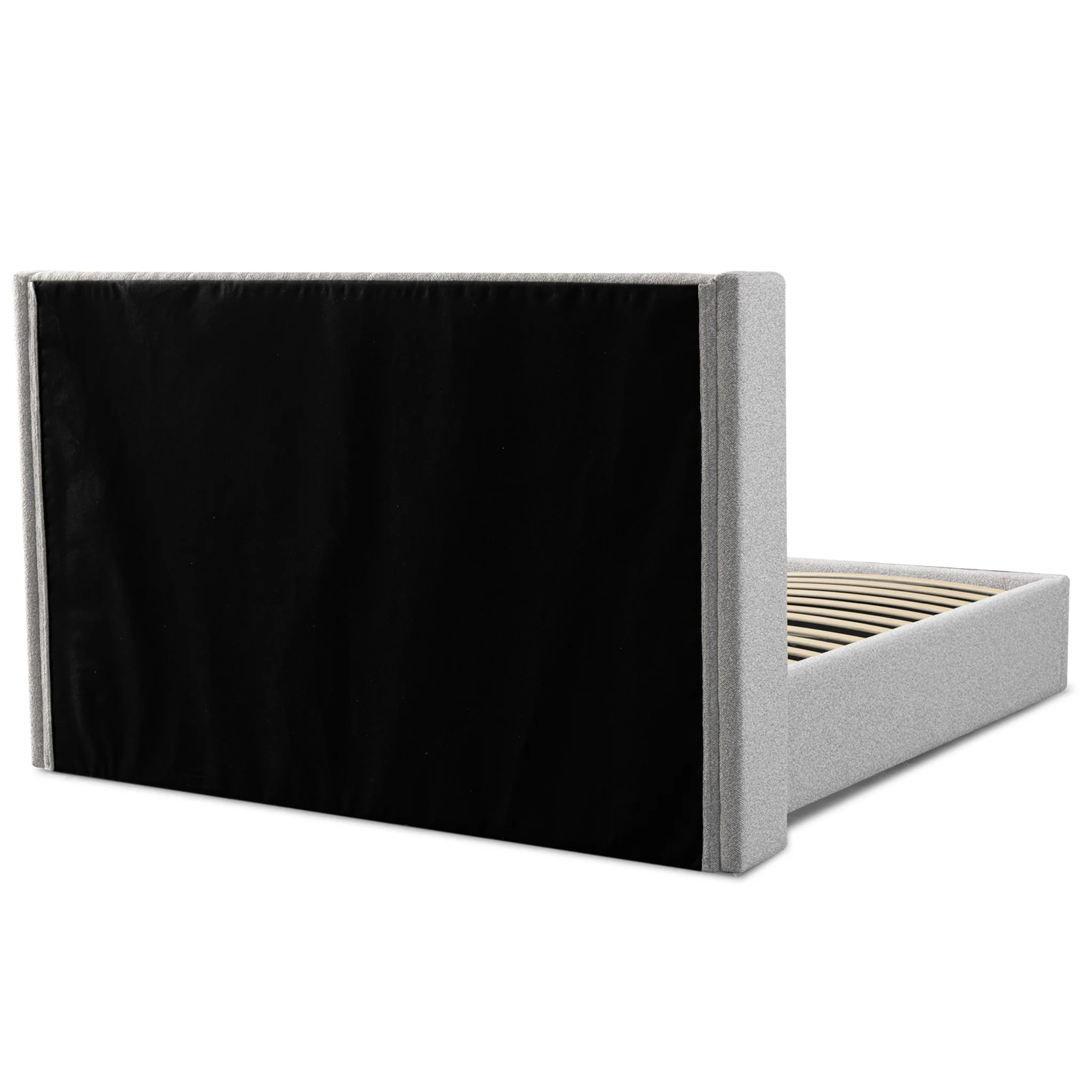 Hillsdale Wide Base King Bed Frame - Clay Grey - Image 12