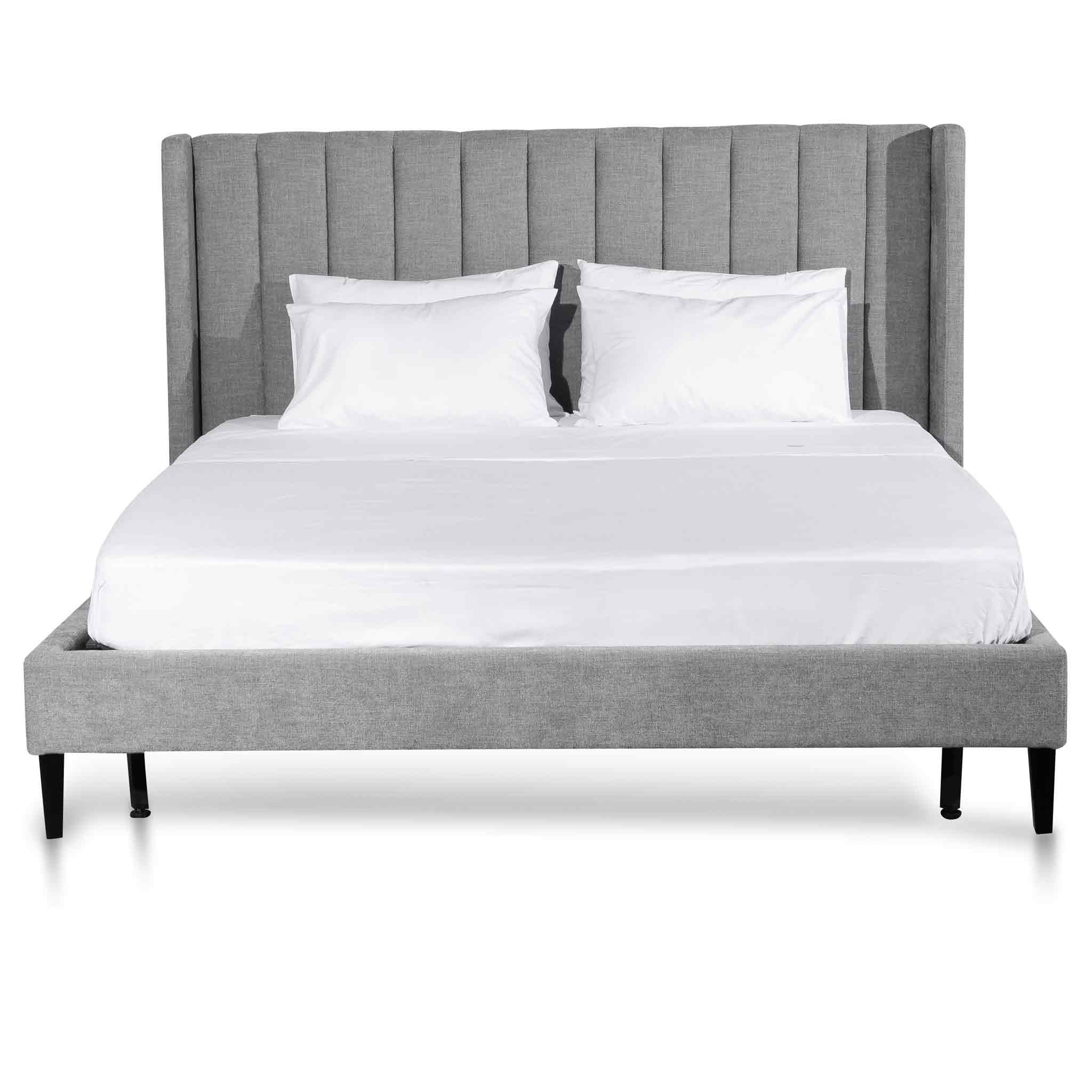 Hillsdale Queen Bed Frame - Flint Grey - Last One - Image 2