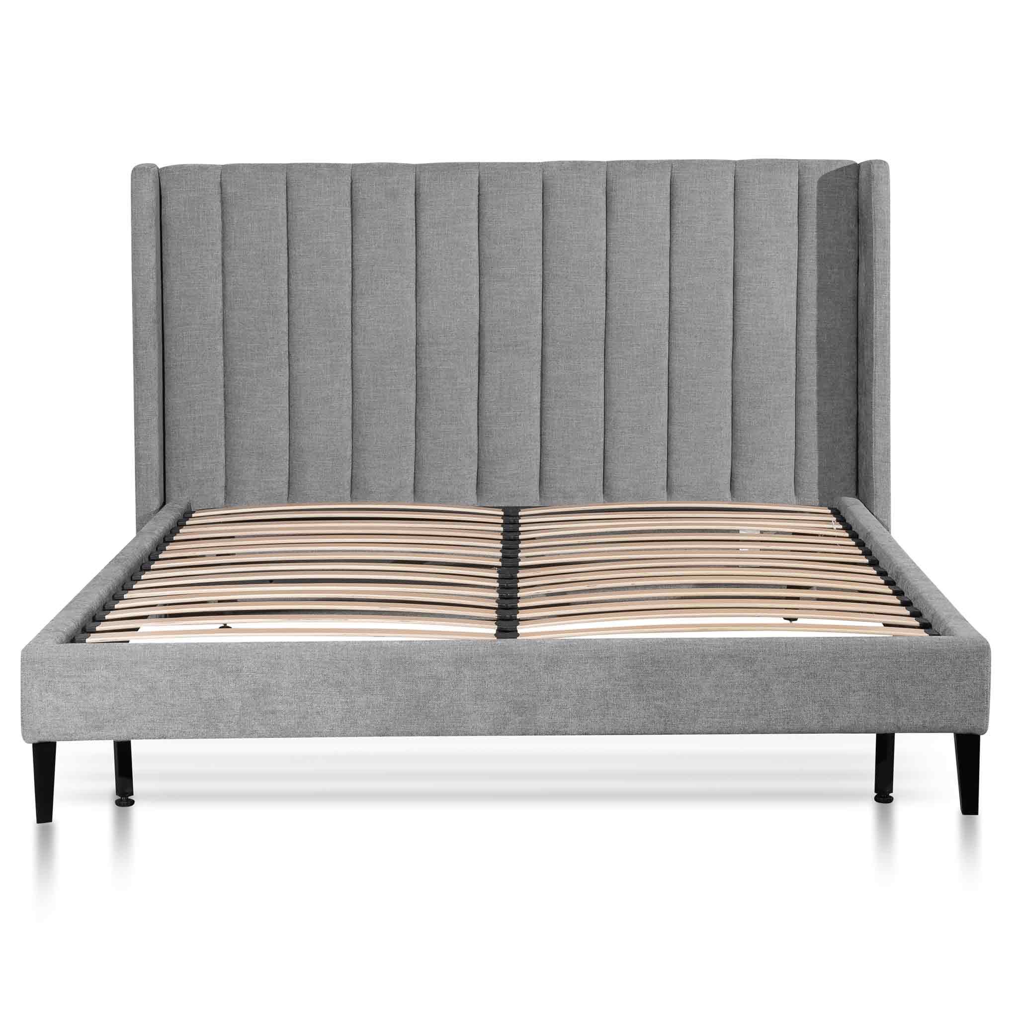 Hillsdale Queen Bed Frame - Flint Grey - Last One - Image 3