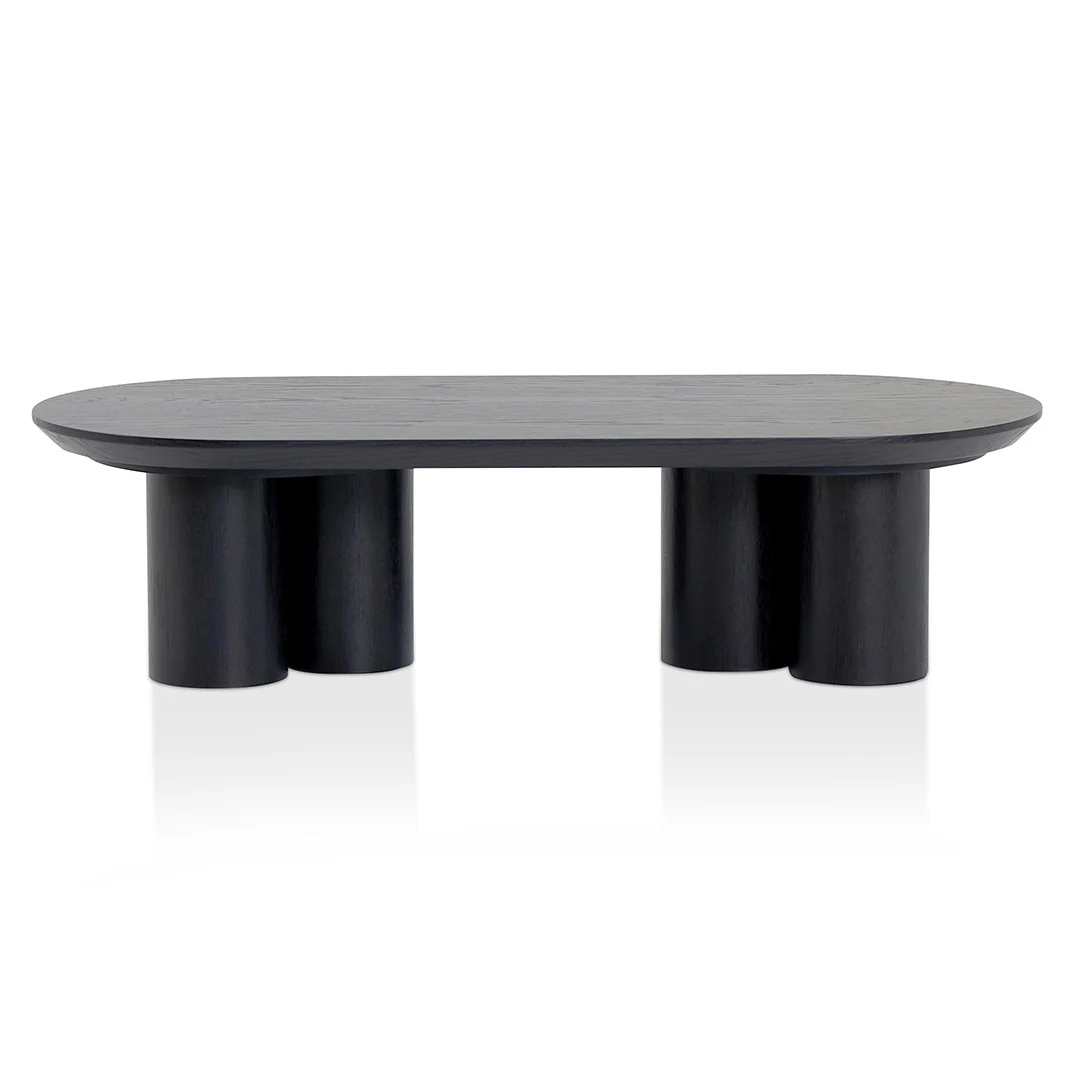Holt 1.3m Coffee Table - Full Black - Image 3