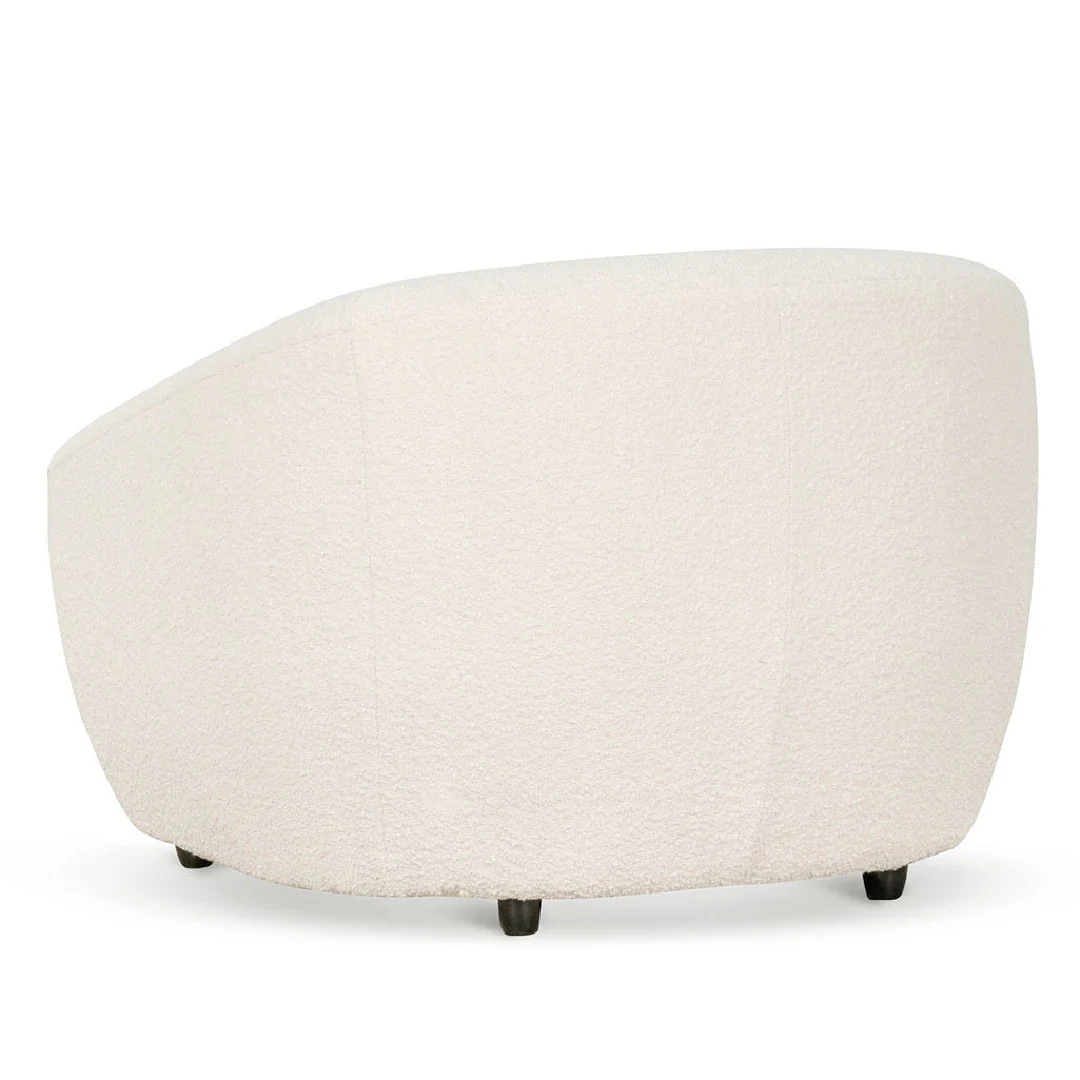 Hurst Armchair - Ivory White Boucle - Image 6