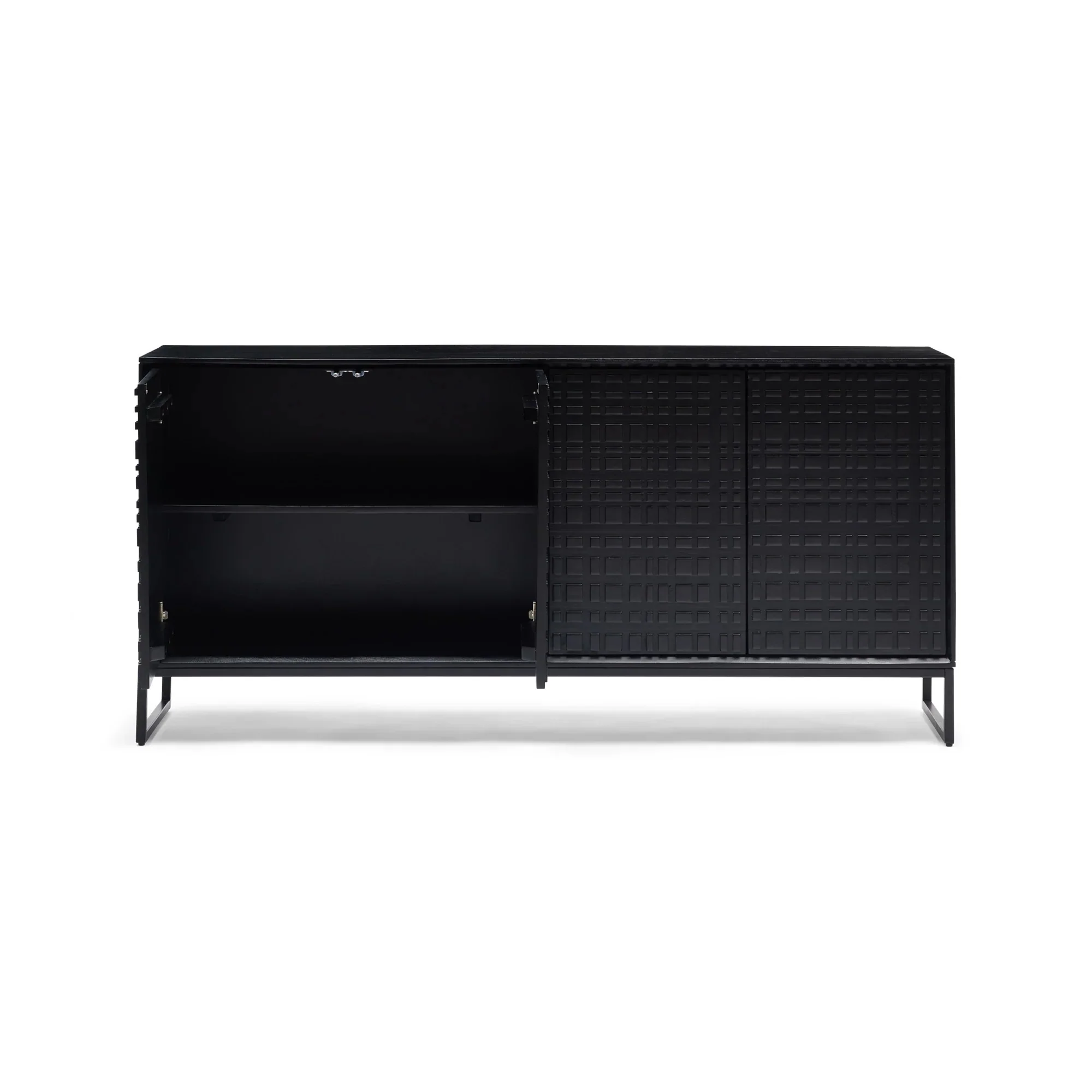 Imani Timber Sideboard - Black - Image 4