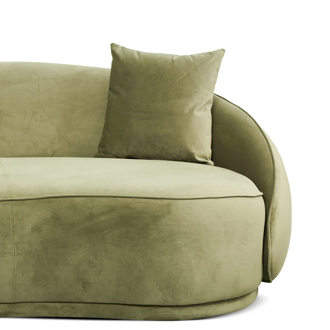 Jake 4 Seater Fabric Sofa - Elegant Sage - Image 8