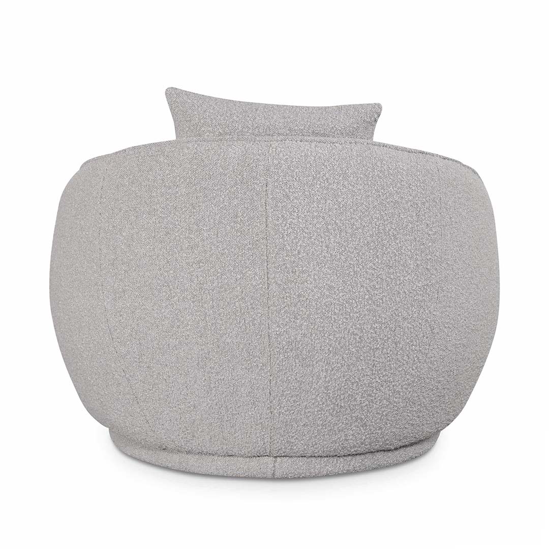 Jake Armchair - Ash Grey Boucle - Image 4
