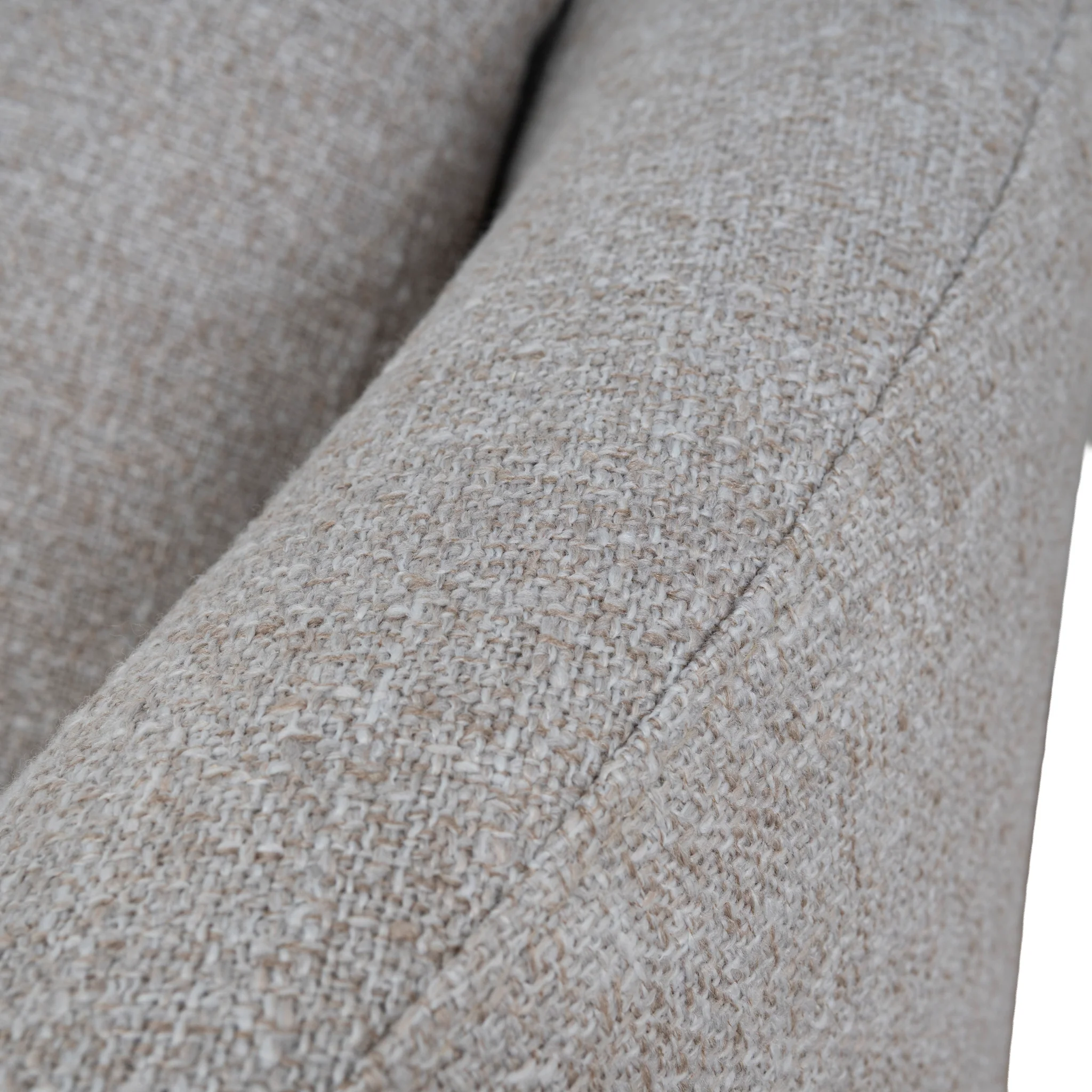 Janis Swivel Armchair - Warm Taupe - Image 10