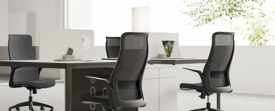 Janna Mesh Office Chair - Black - Image 22