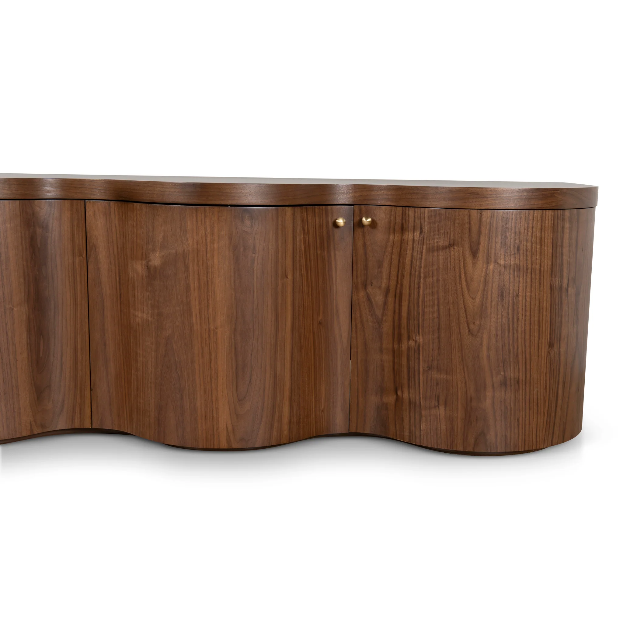 Jaya 2.15m TV Entertainment Unit - Light Walnut - Image 8