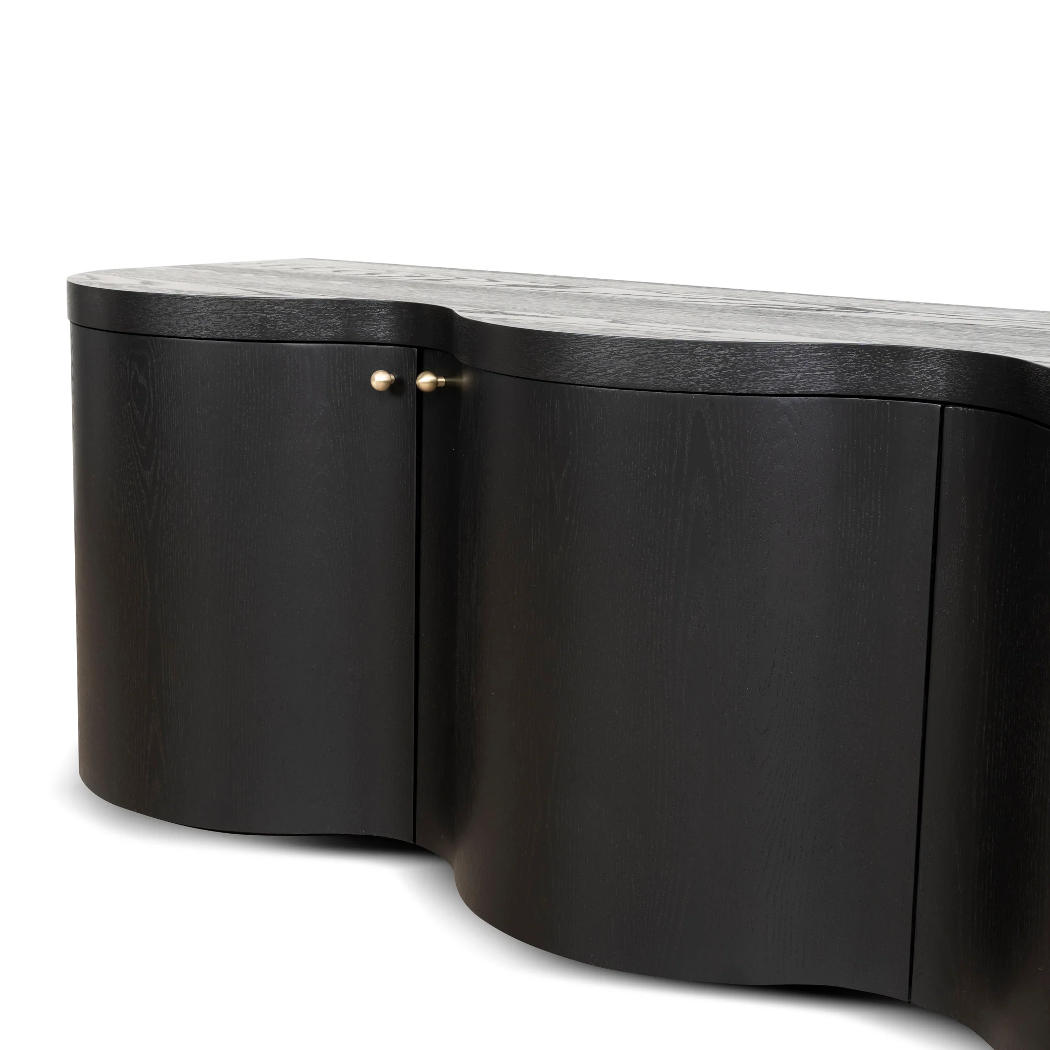 Jaya 2.15m TV Entertainment Unit - Textured Espresso Black - Image 16