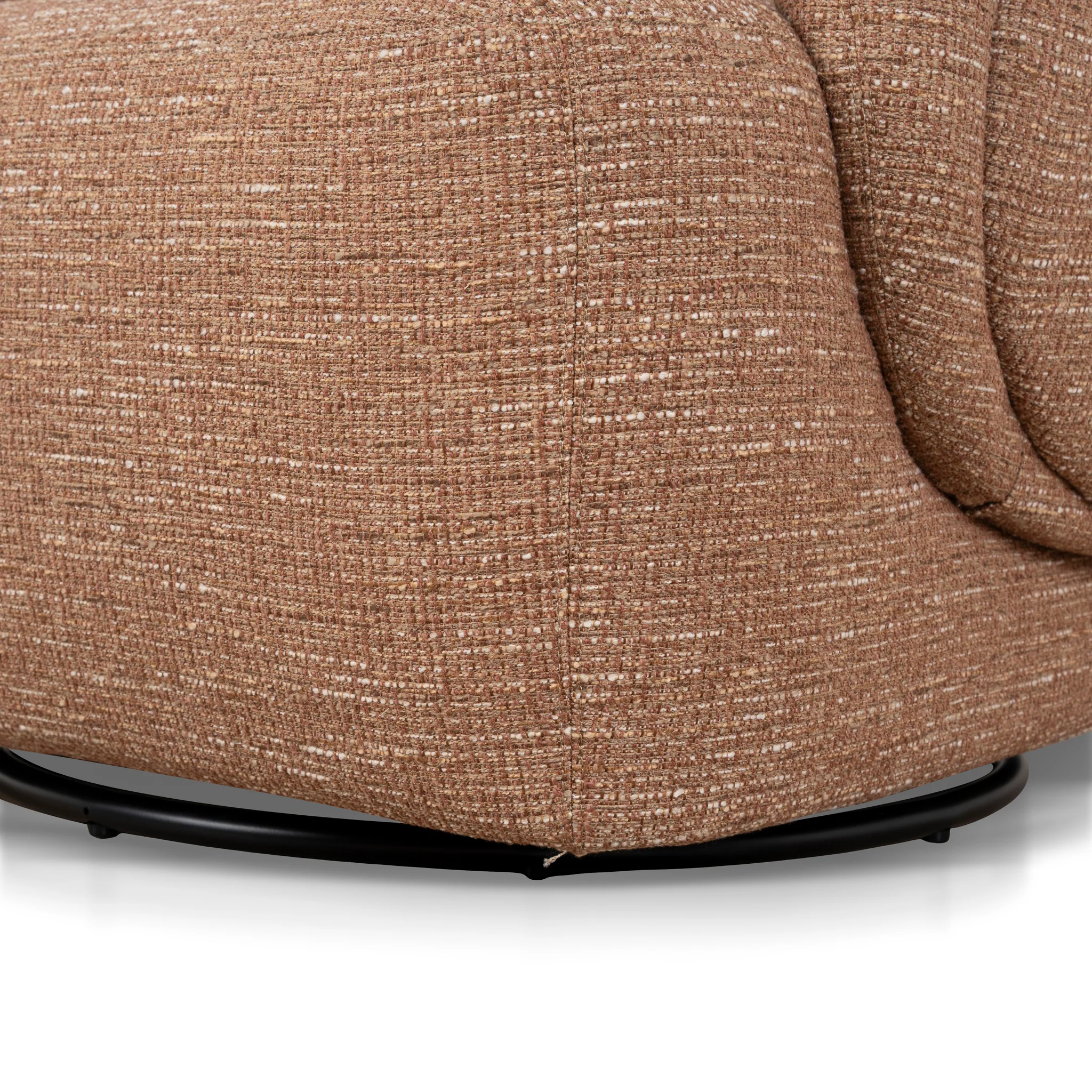 Jensen Swivel Armchair - Russet Brown - Image 16