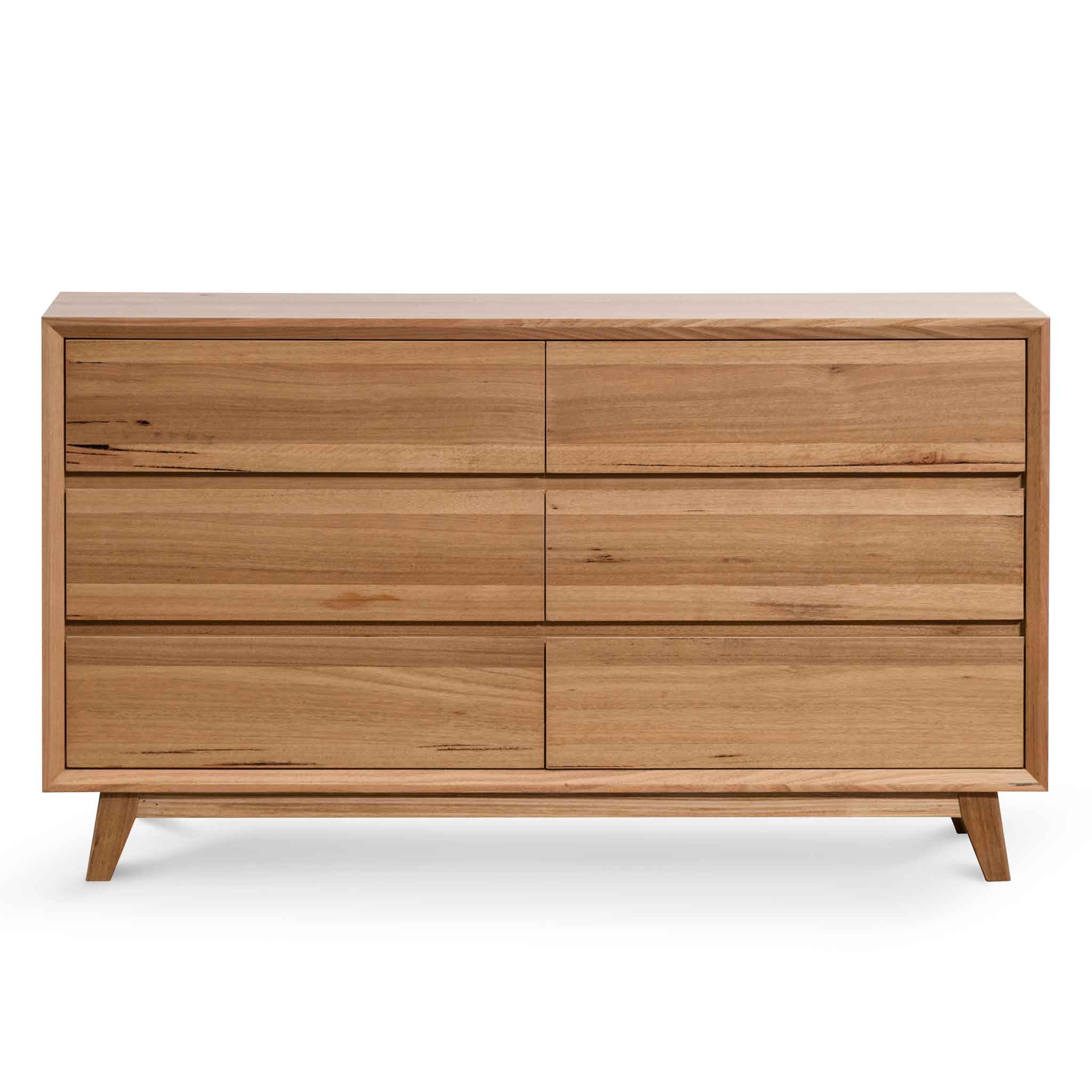 Jevan 1.4m Dressing Table - Messmate - Image 2