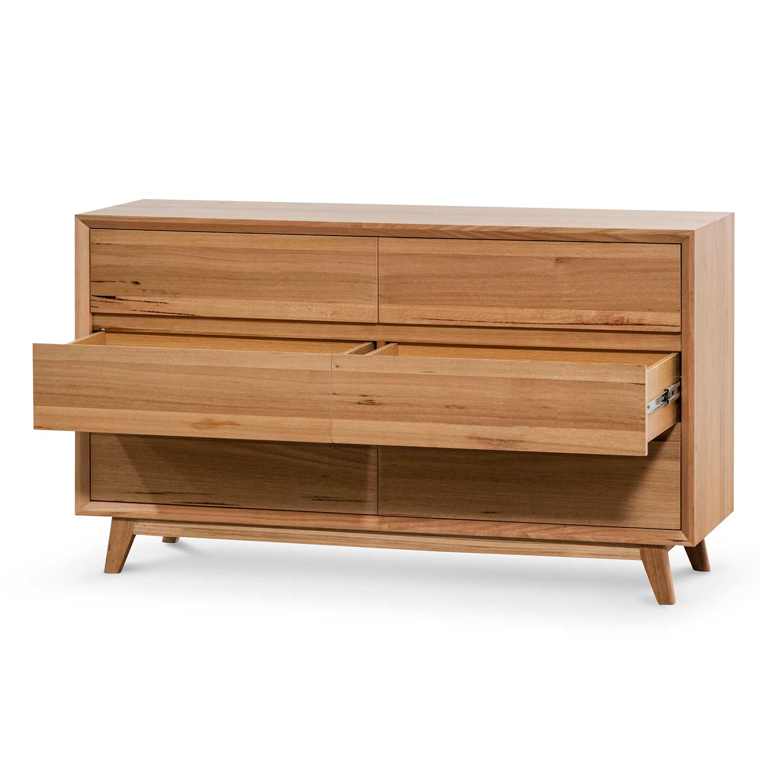 Jevan 1.4m Dressing Table - Messmate - Image 4