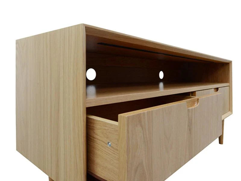 Johansen Scandinavian 122cm Wooden TV Entertainment Unit - Image 5