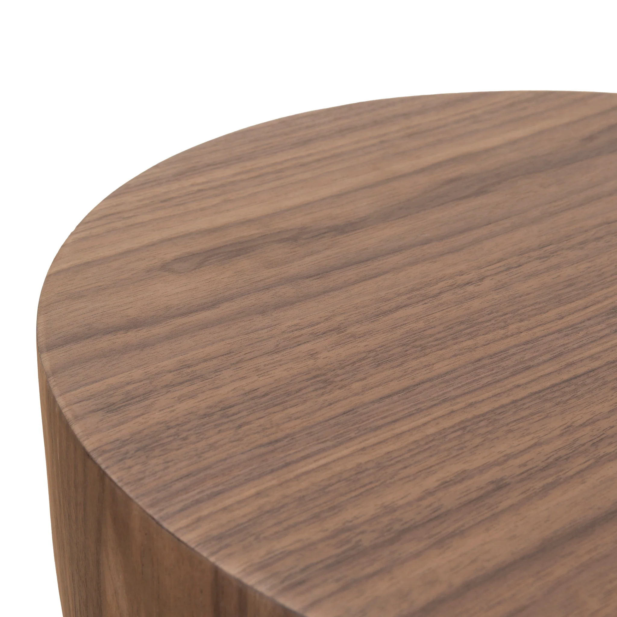 Jozi 49.5cm Round Side Table - Walnut - Image 5