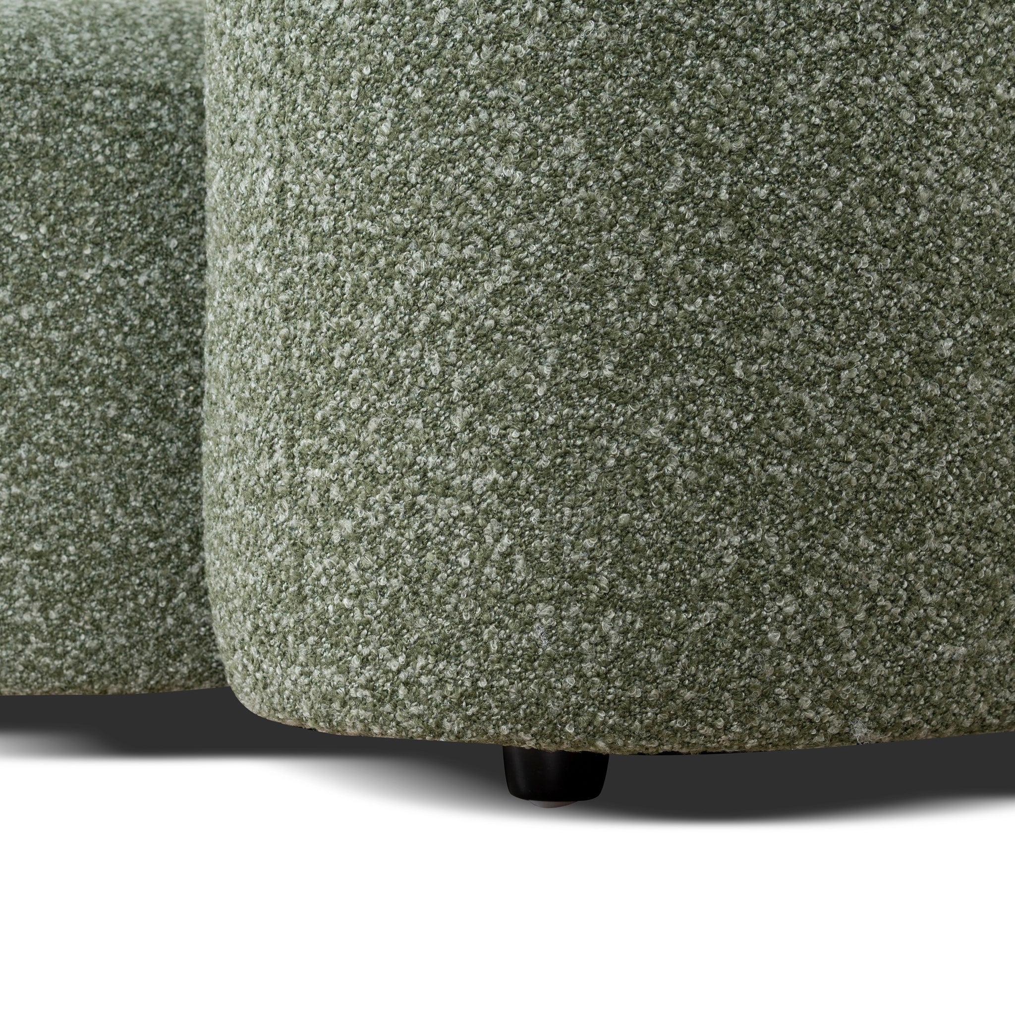 Justus 3 Seater Left Chaise Sofa - Amazon Green - Image 20