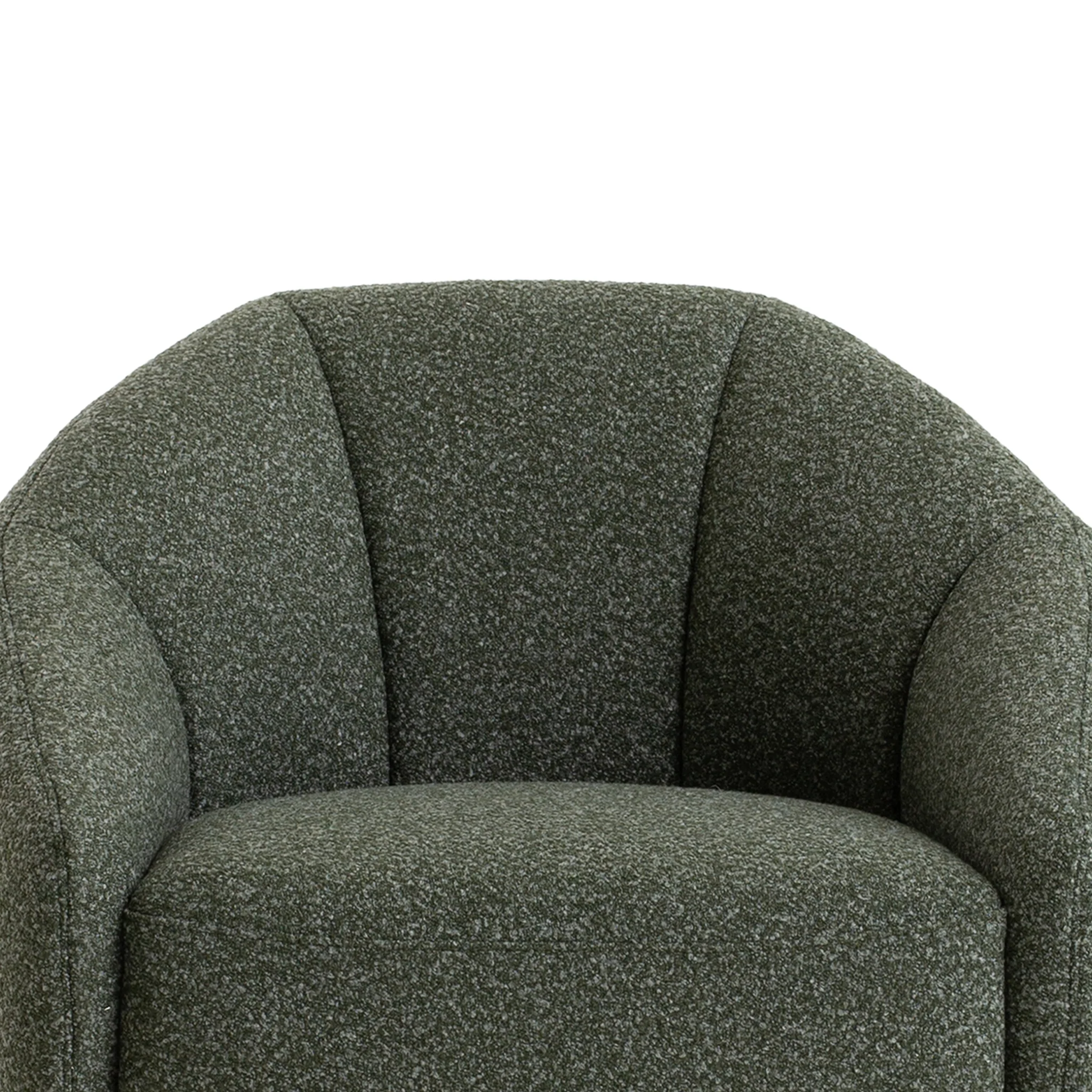 Kaja Fabric Armchair - Marsh Green - Image 4