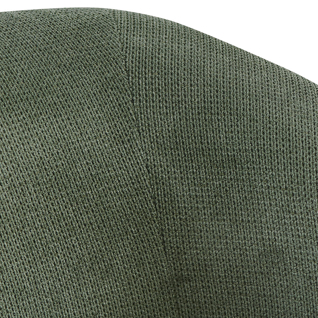 Karin Fabric Armchair - Mason Olive Green - Image 5