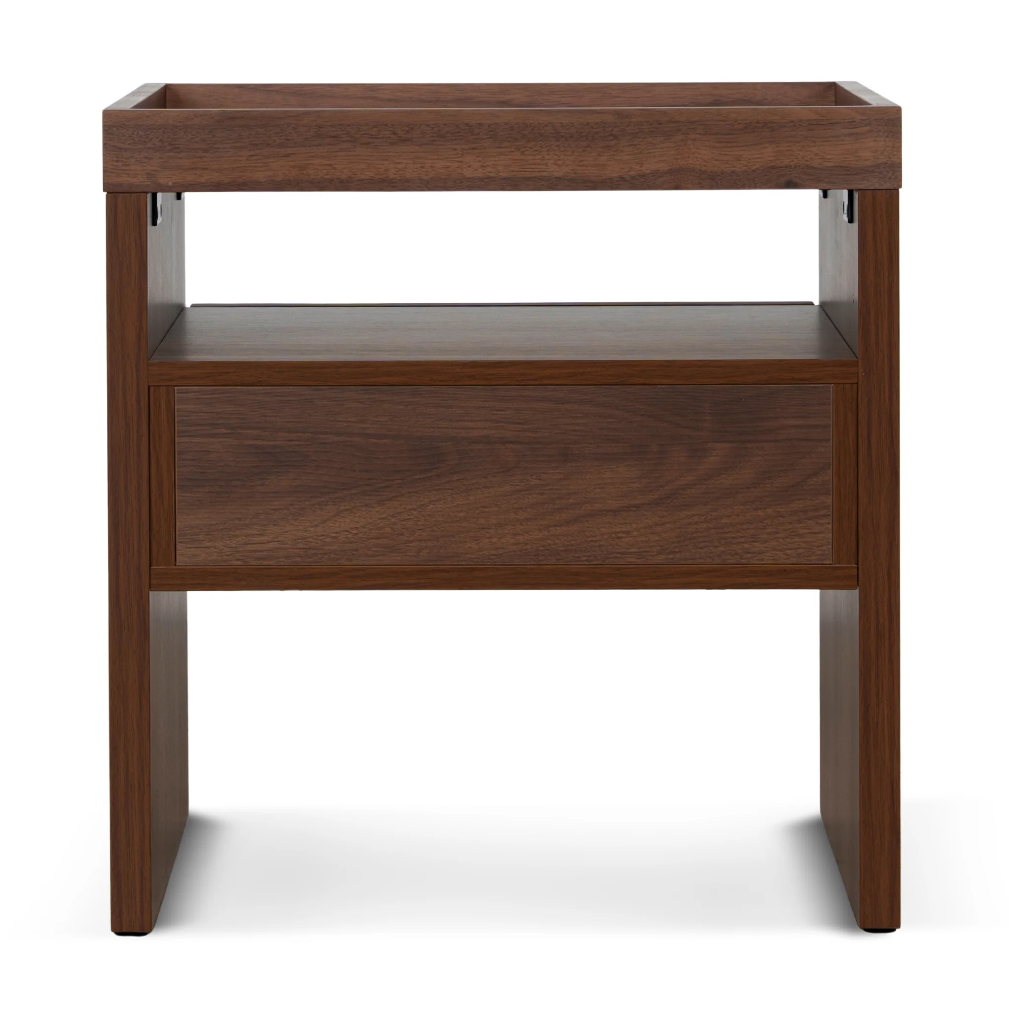 Kavelo Bedside Table - Walnut - Image 6