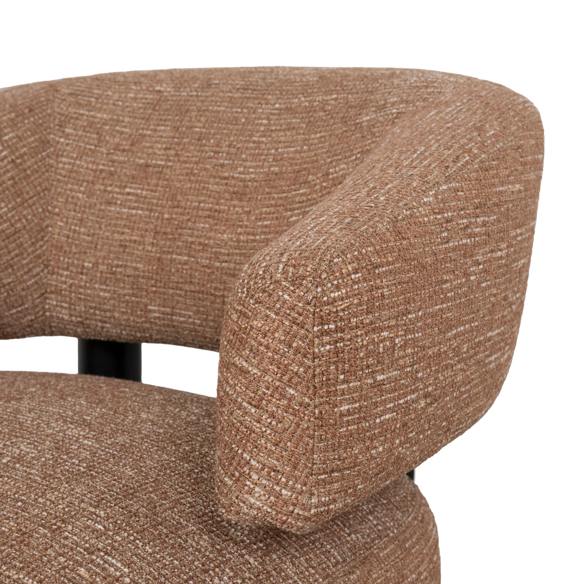 Kayra Armchair - Russet Brown - Image 11